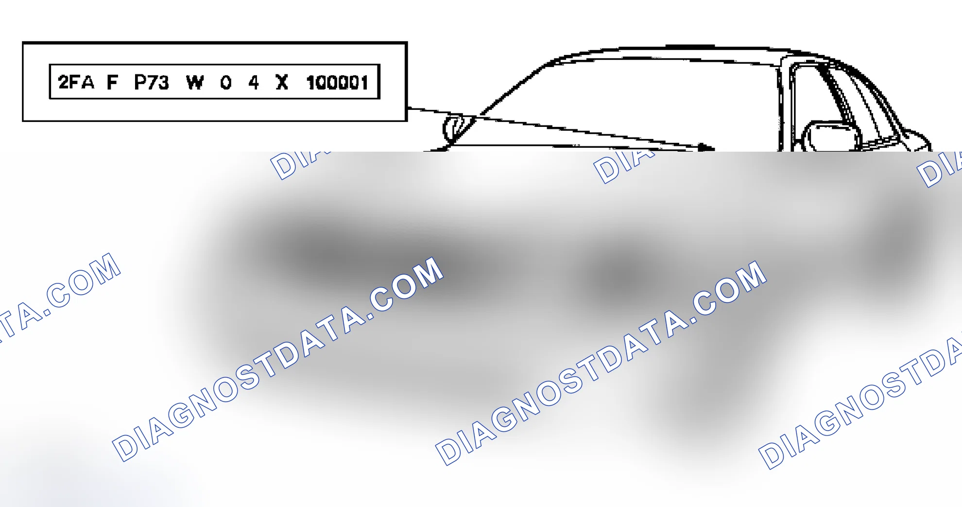 Scheme 1: Vehicle Identification Number (VIN) Location