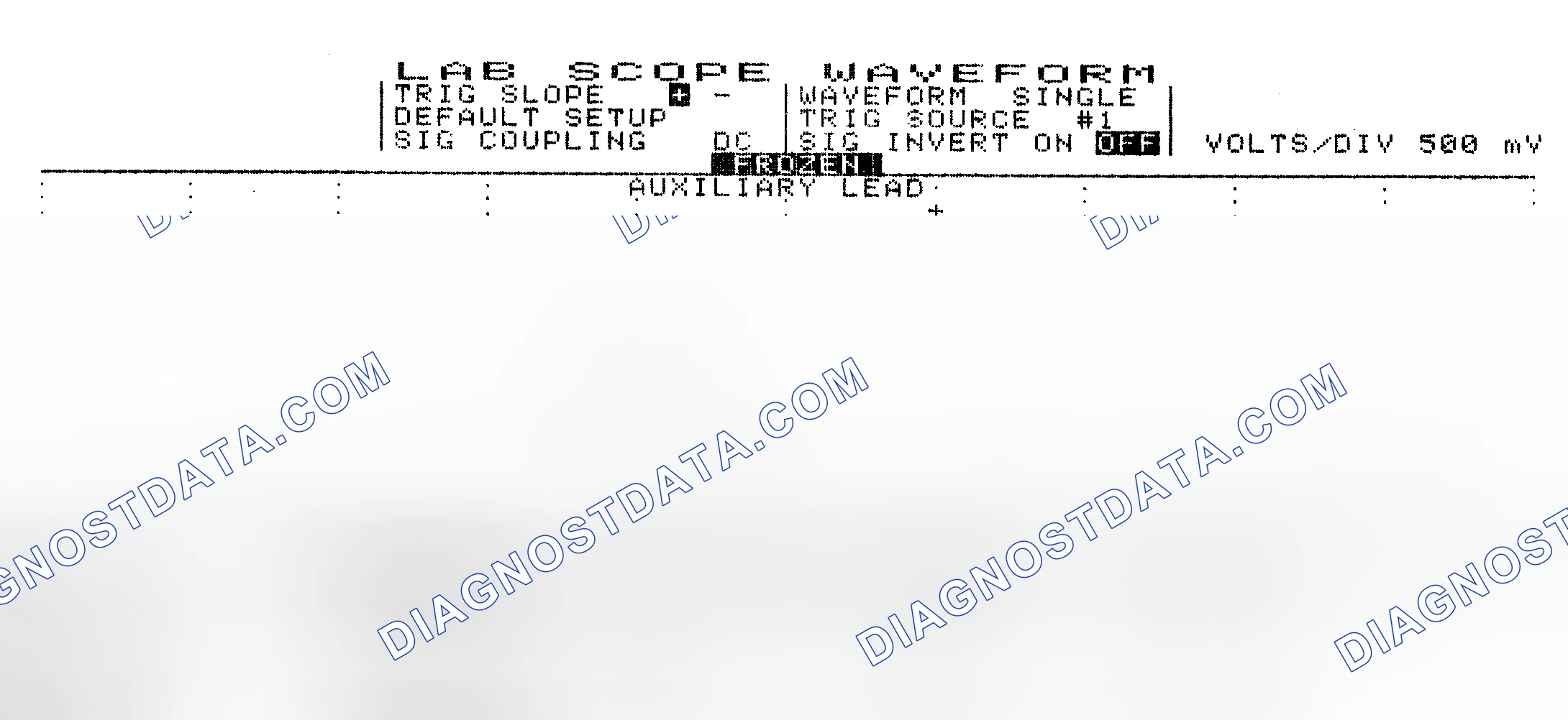 Scheme 10: Single Injector w/Excessive Current Flow - Current Pattern