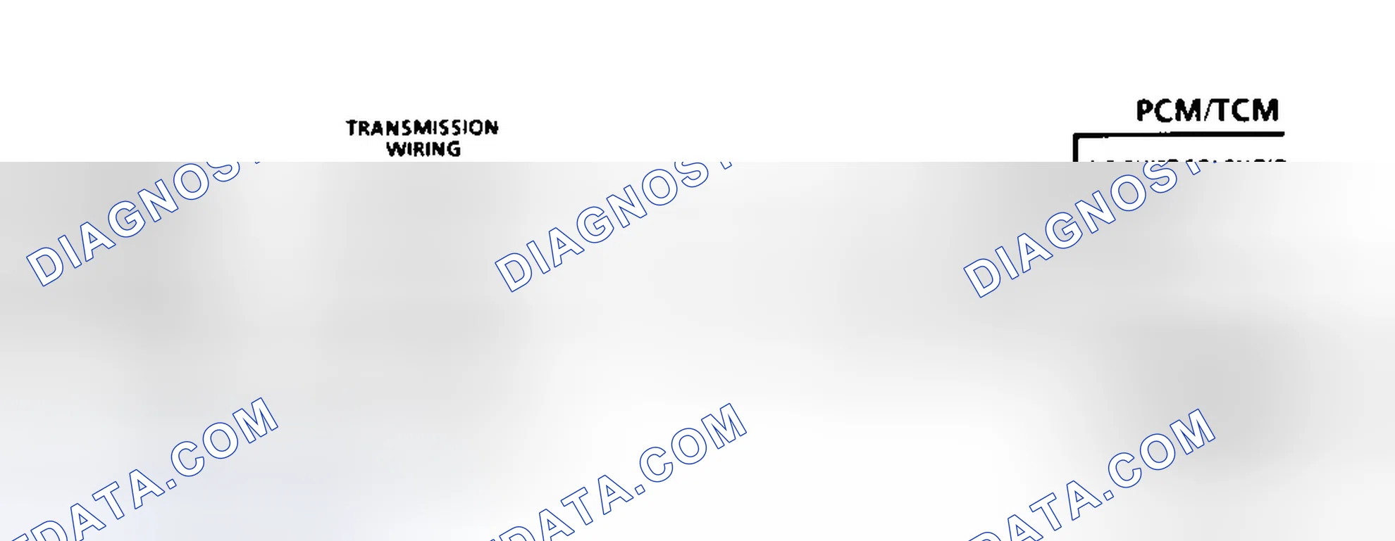 Scheme 312: Code 82 Schematic (Diesel) Transmission 1-2 Error