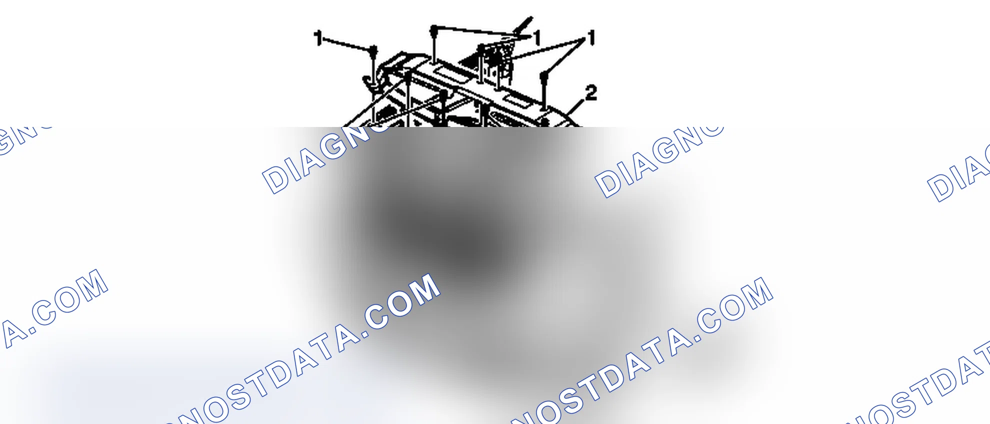 Scheme 21: Radiator Air Upper Baffle and Deflector Replacement (Cadillac)