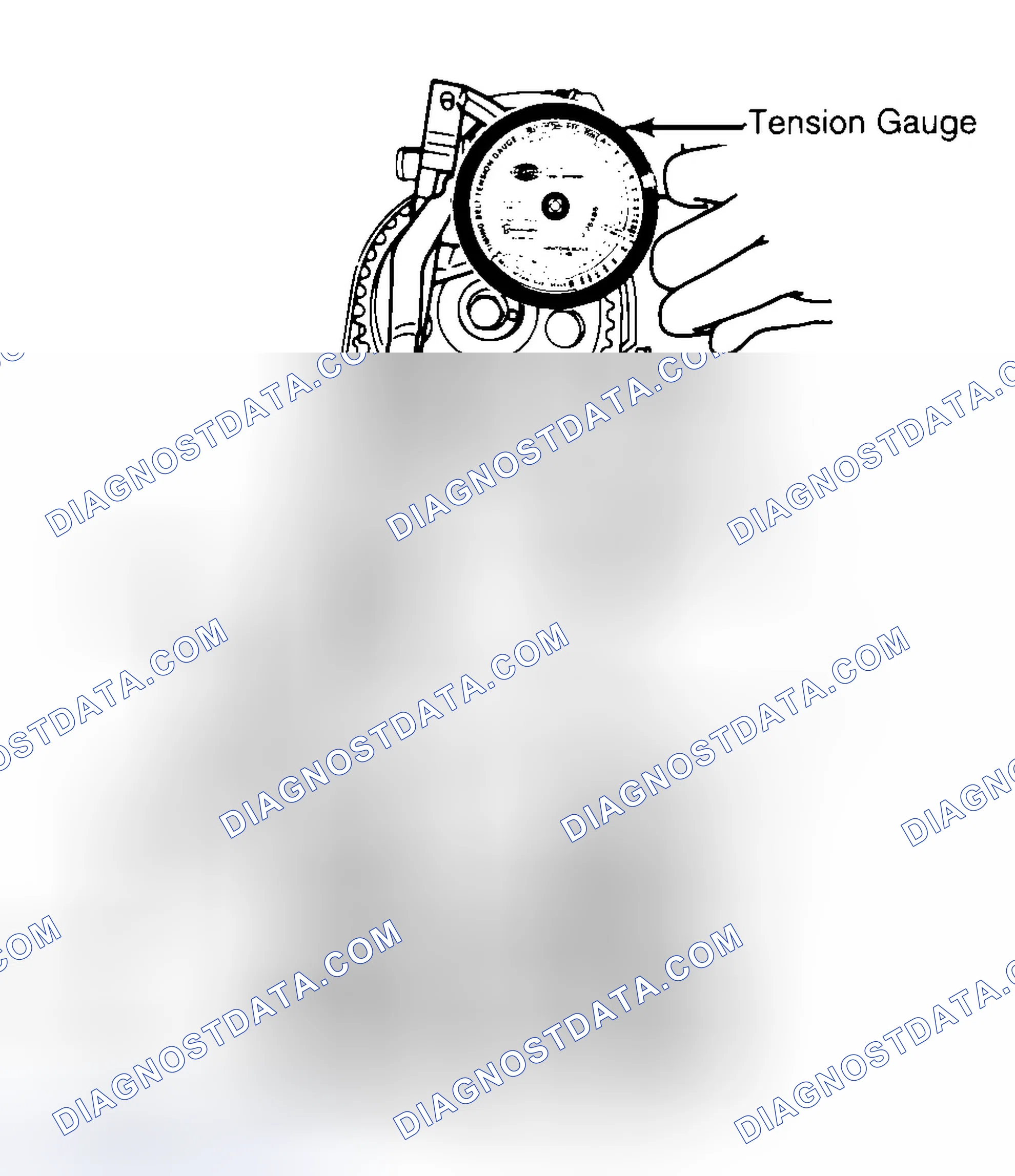 Scheme 3: Adjusting Typical Timing Belt Tension