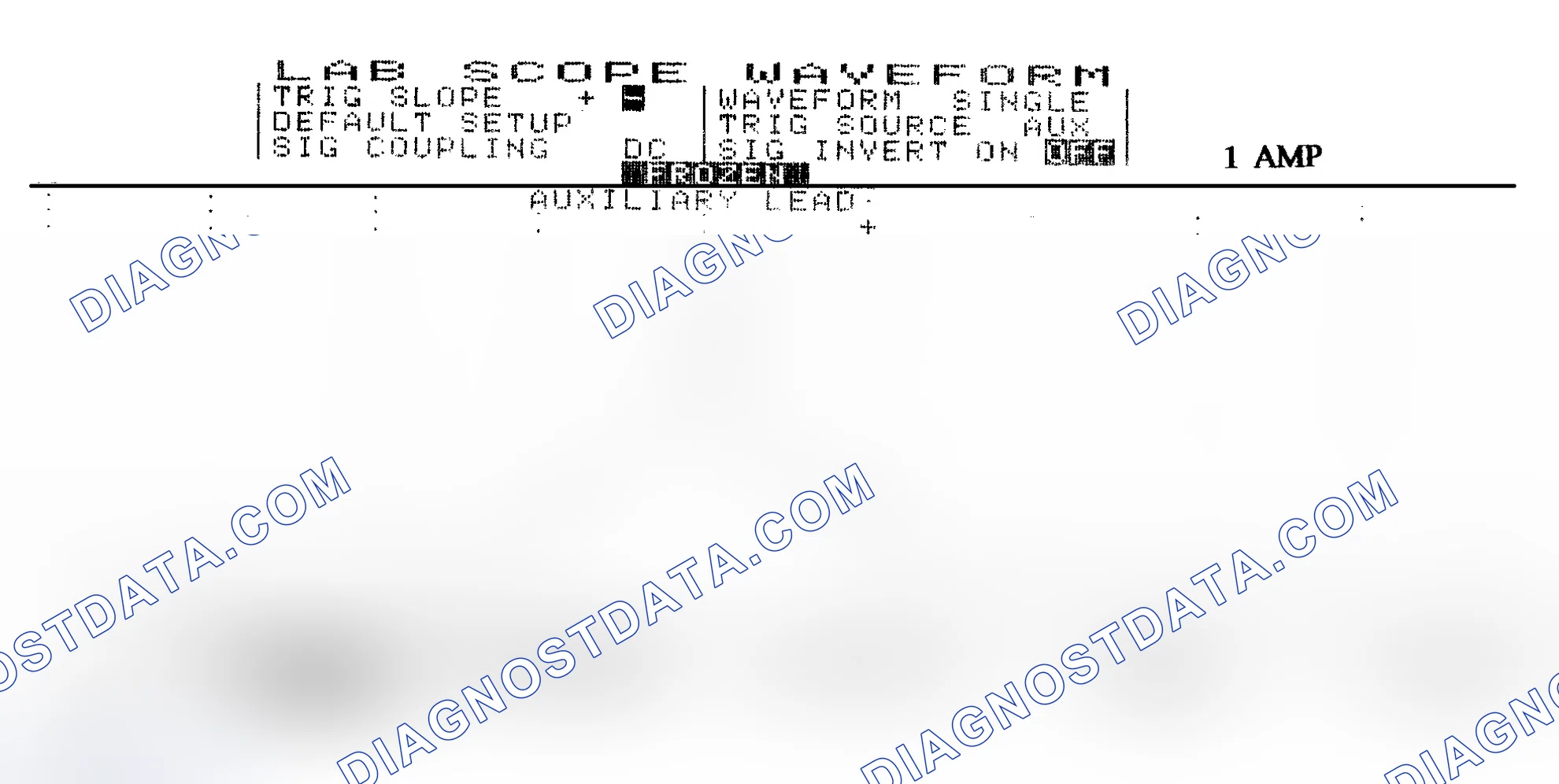 Scheme 20: Single Injector w/Normal Current Flow - Current Pattern