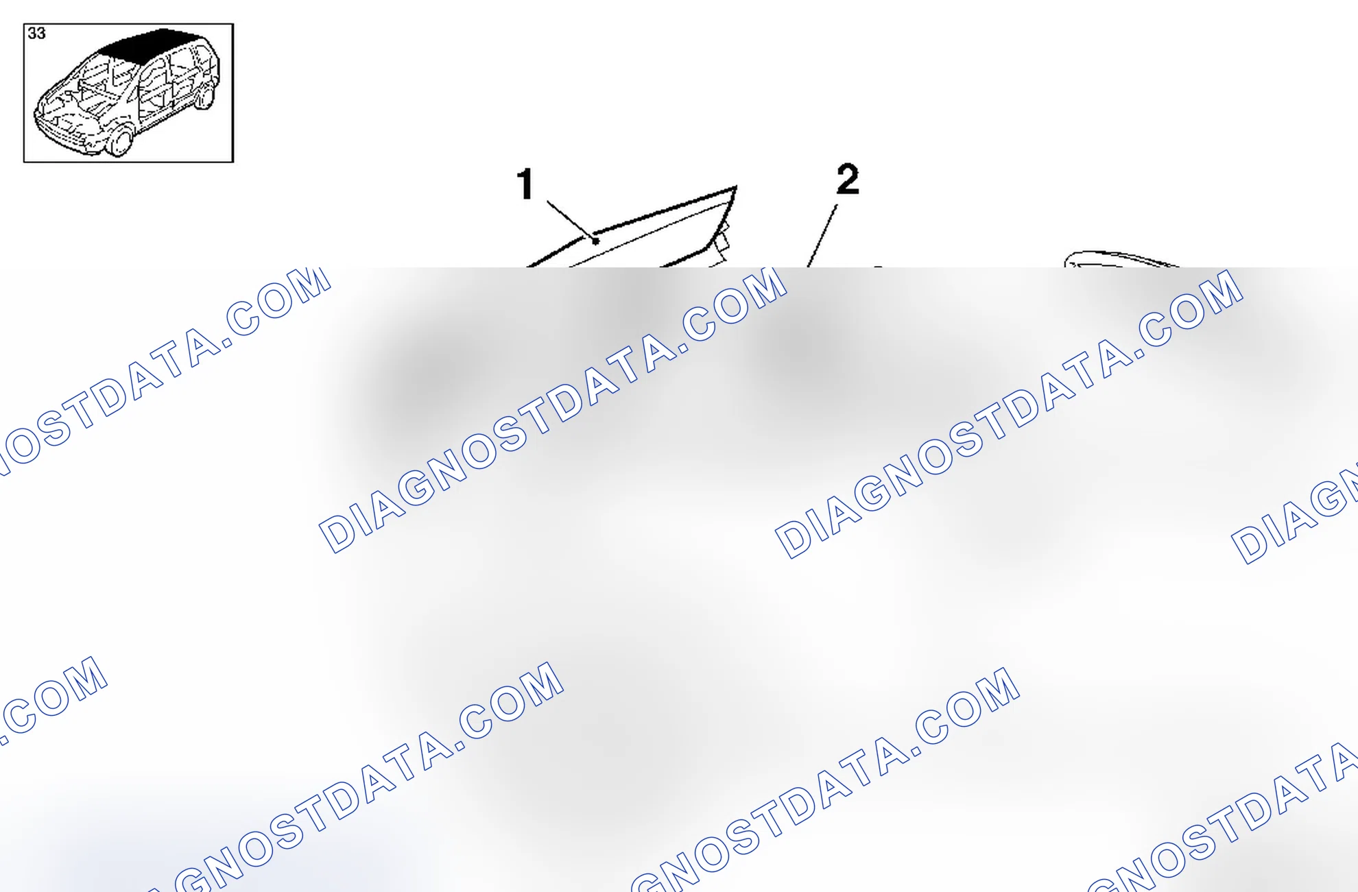 Replace Coupling for Motor, Parcel Shelf