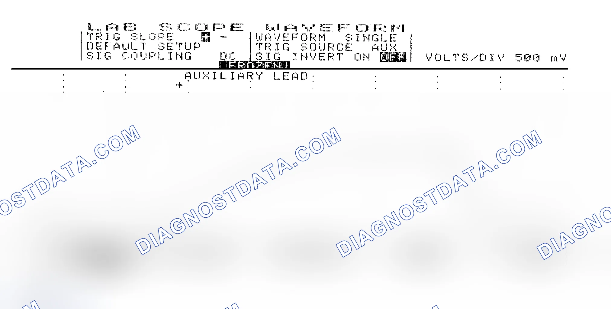 Scheme 14: Single Injector w/Excessive Current Flow - Current Pattern