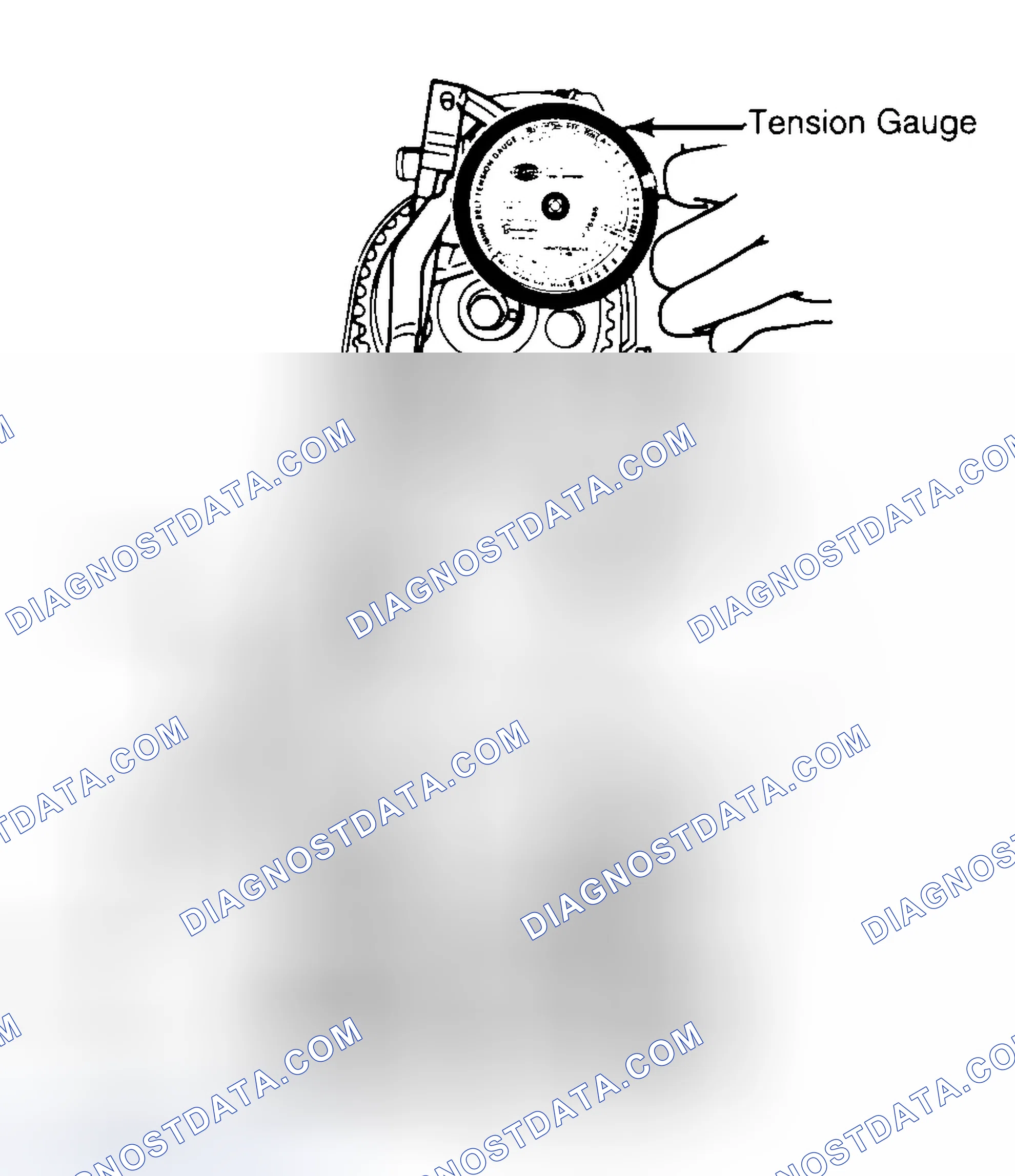Scheme 3: Adjusting Typical Timing Belt Tension