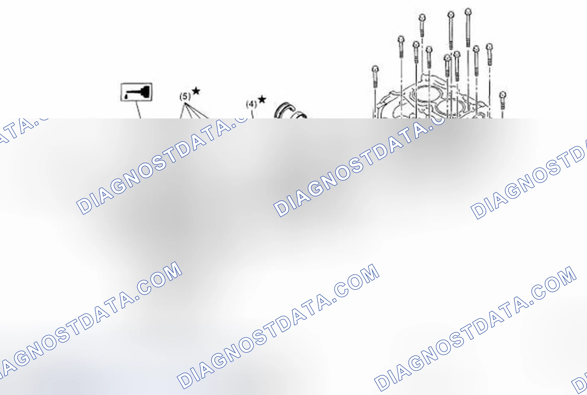 Fig. 163: Exploded View Of Crankshaft, Crankshaft Bearing And Oil Seal
