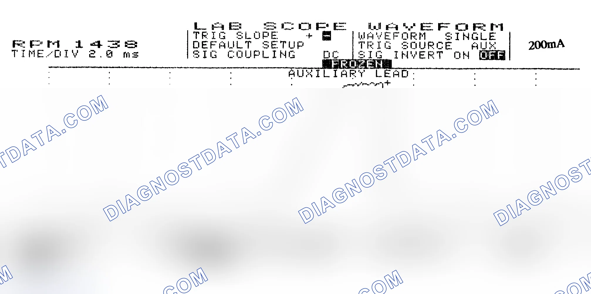 Scheme 15: Single Injector w/Normal Current Flow - Current Pattern