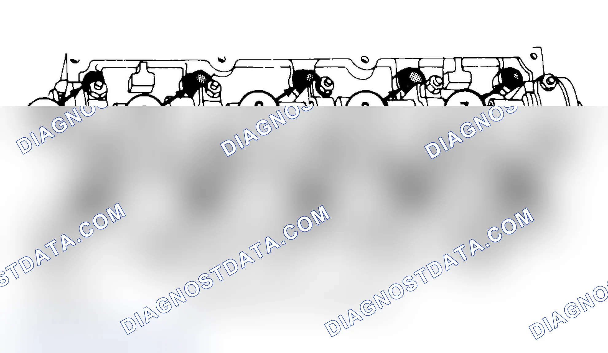 Scheme 3: Typical Cylinder Head Tightening or Loosening Sequence