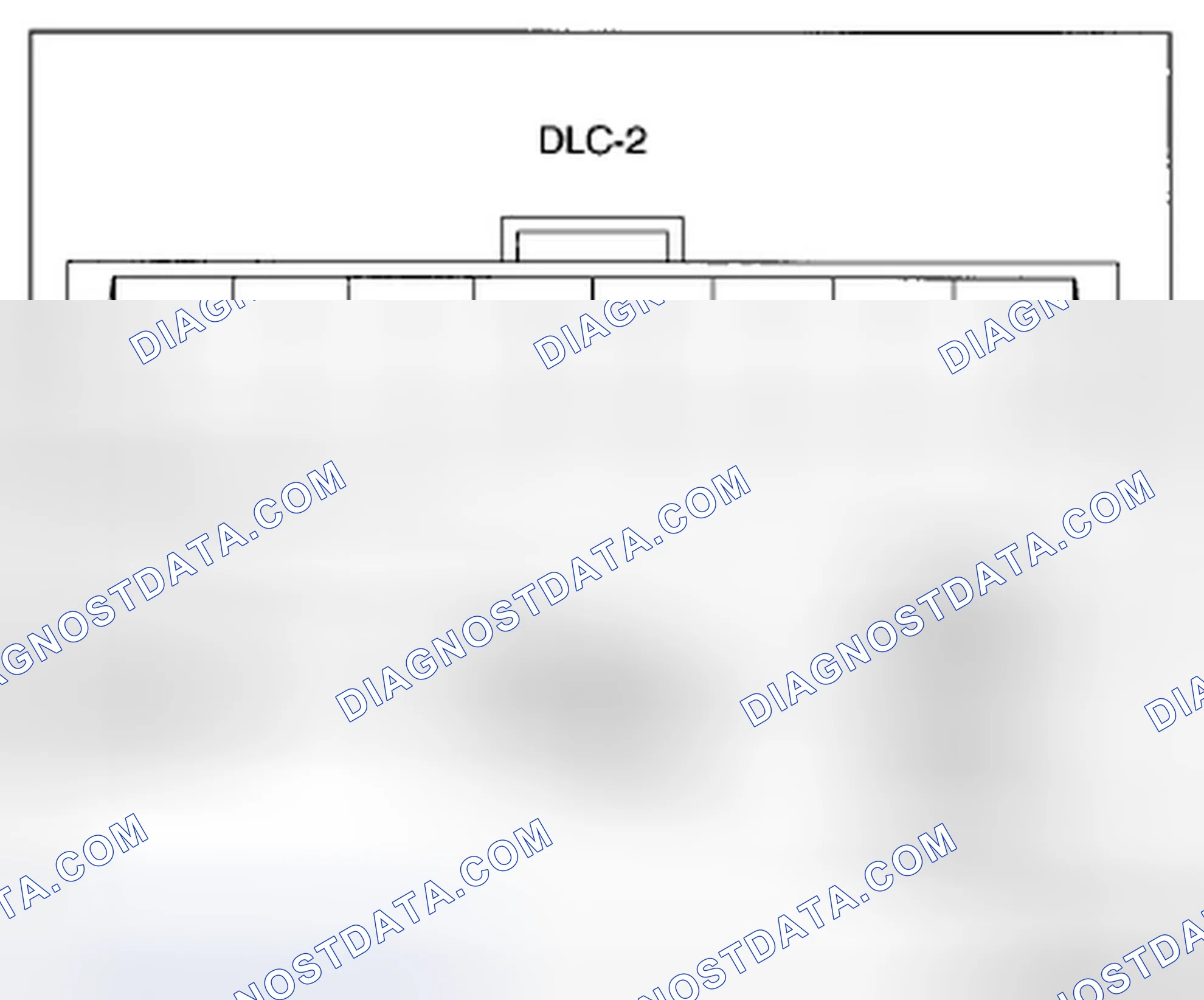 Scheme 49: DLC-2 Vehicle Harness-Side Connector