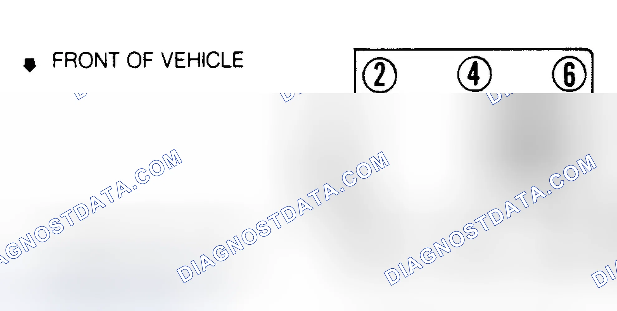 Scheme 1: Firing Order & Timing Marks (4.3L)