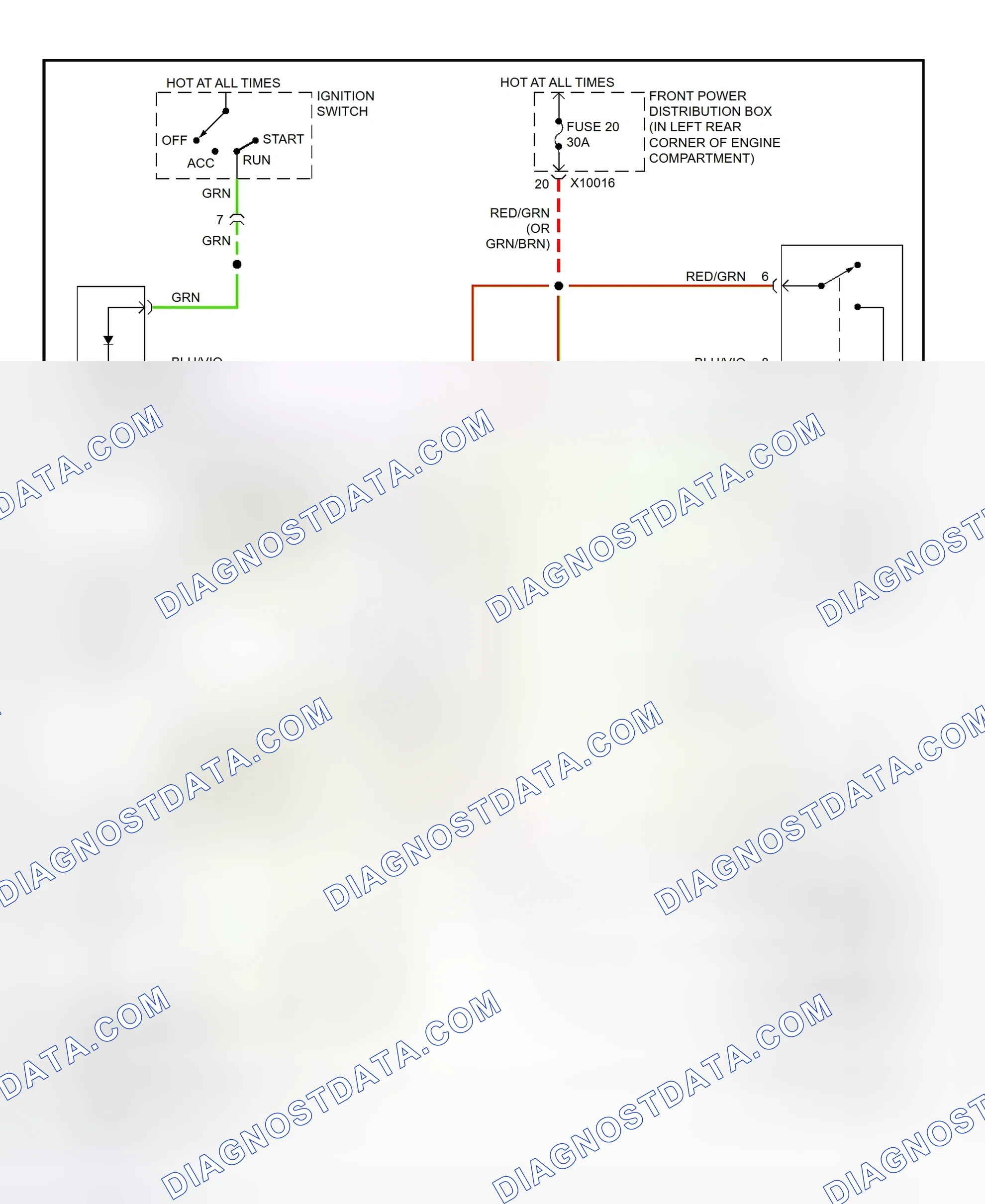 Scheme 4: Park Ventilation Circuit - (1999 M3, 323i, 323is, 328i, 328is)