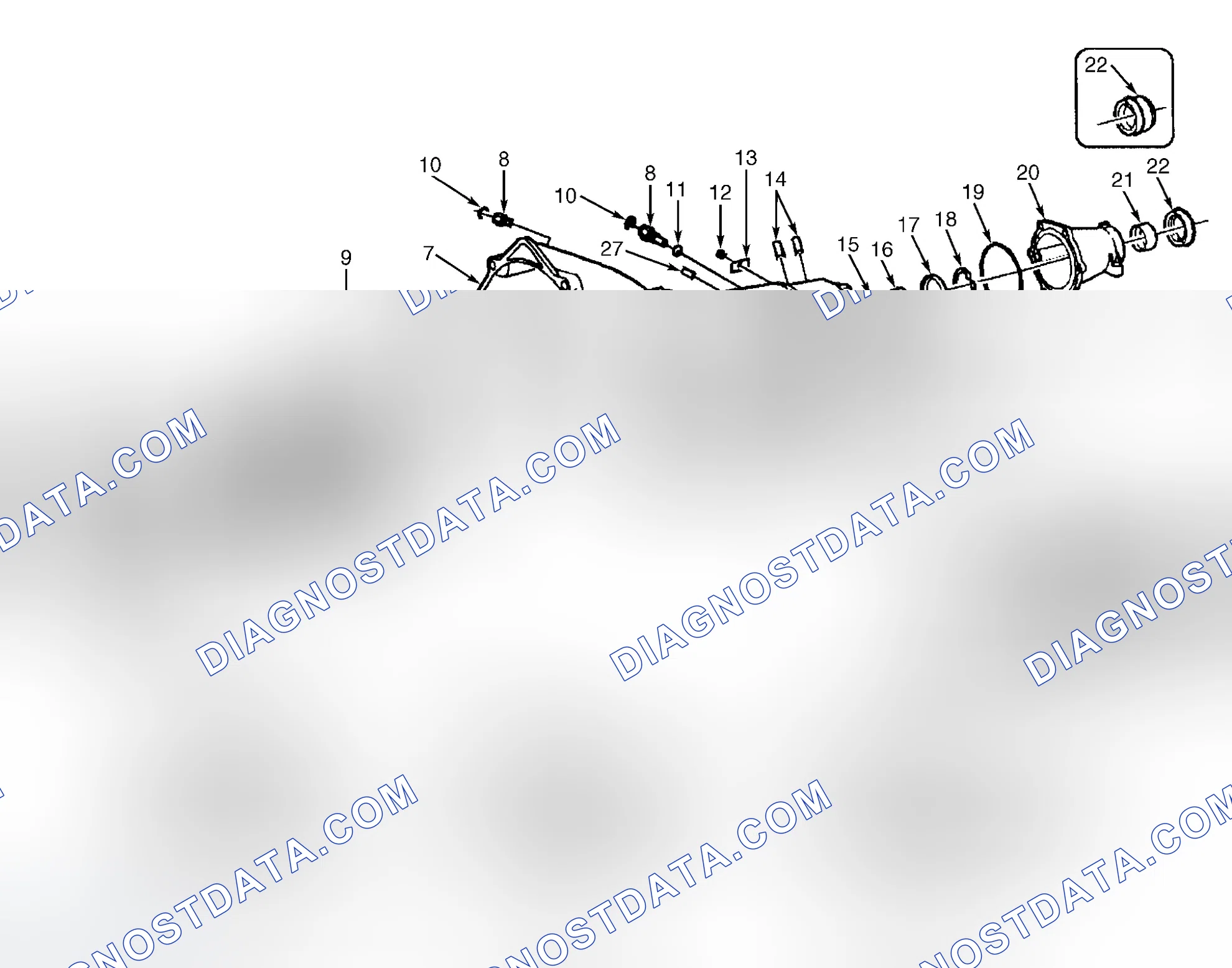 Scheme 58: CASE EXTENSION & SPEED SENSORS