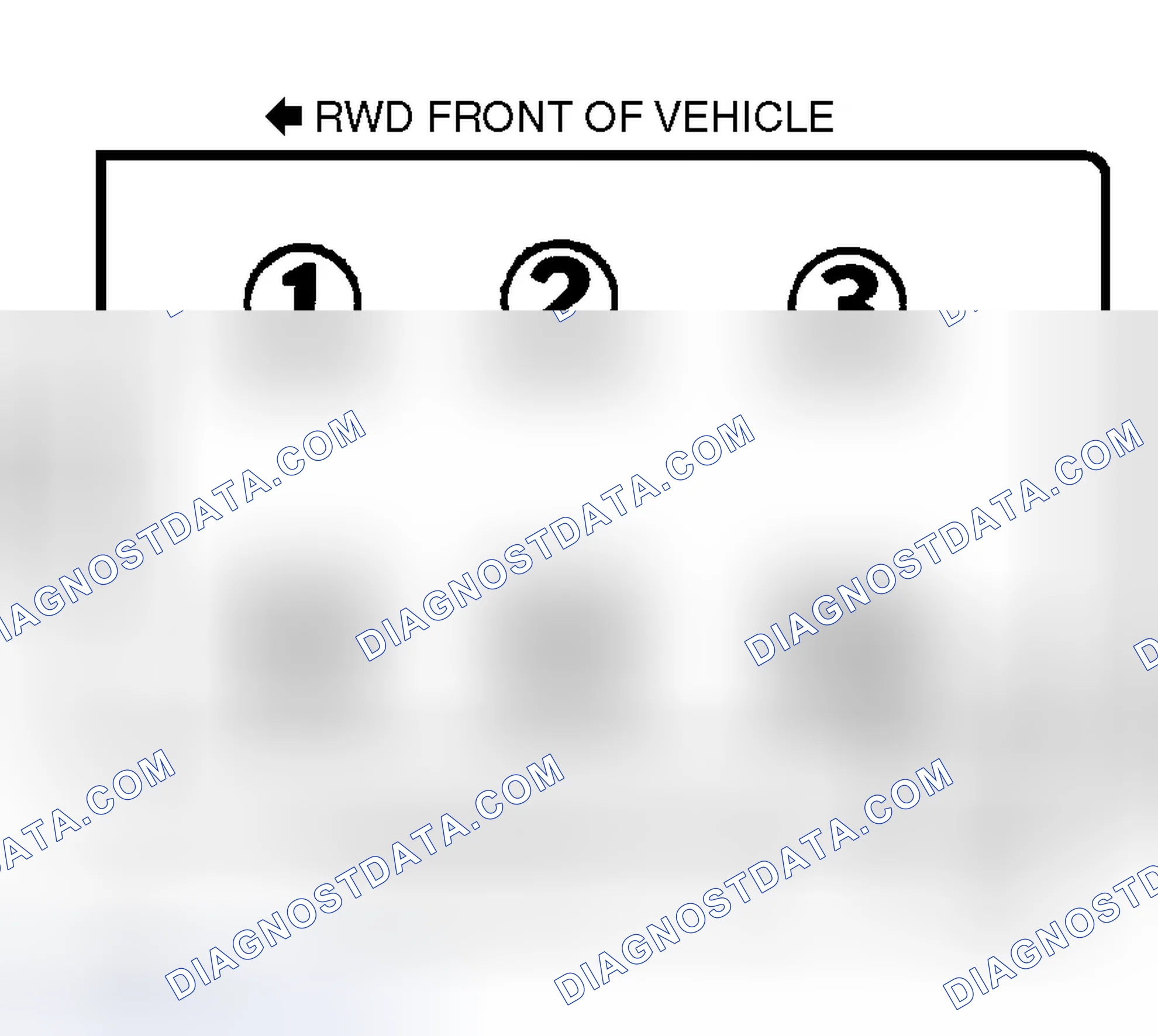 Scheme 1: Identifying Firing Order & Timing Marks (4.0L - VIN "E")