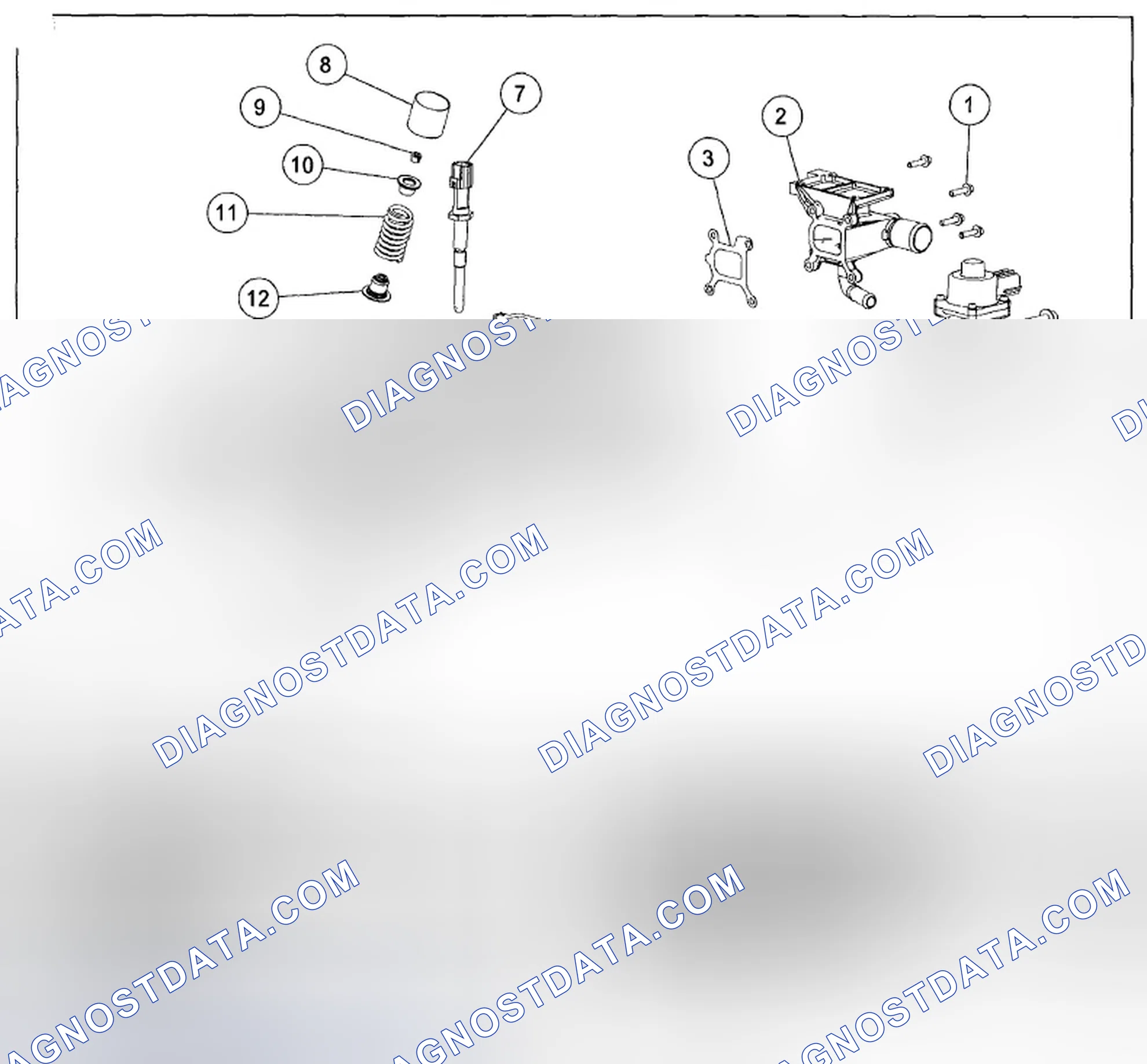 Scheme 320: CYLINDER HEAD DISASSEMBLY/ASSEMBLY - 2.5L