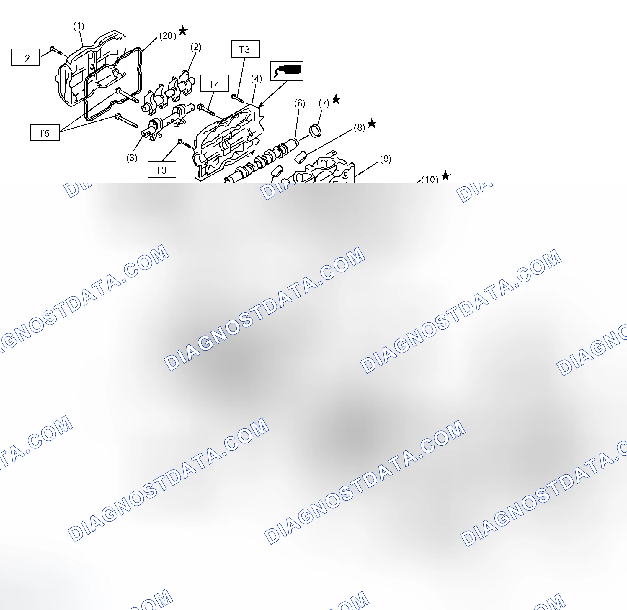 Scheme 14: VALVE ROCKER ASSEMBLY