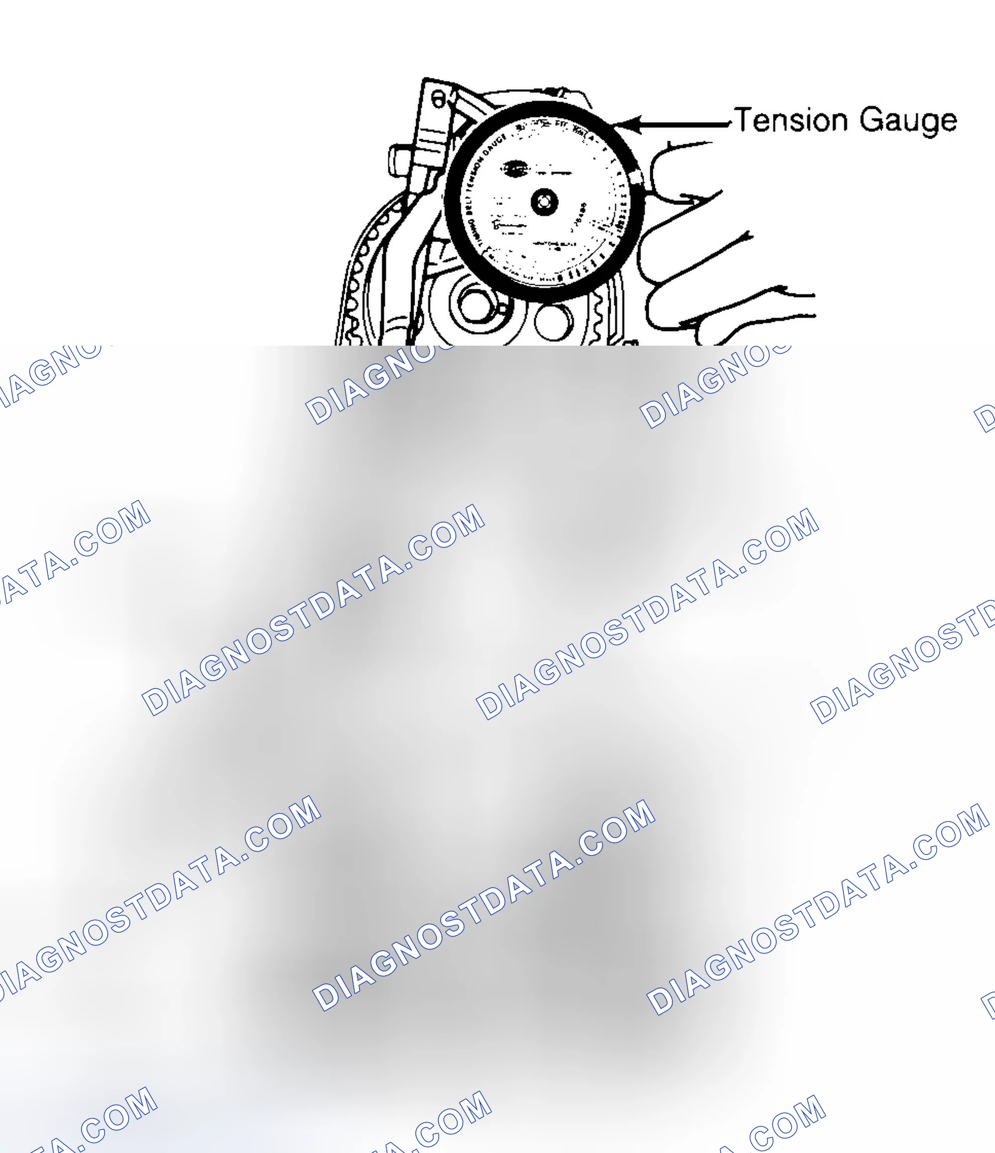 Scheme 3: Adjusting Typical Timing Belt Tension