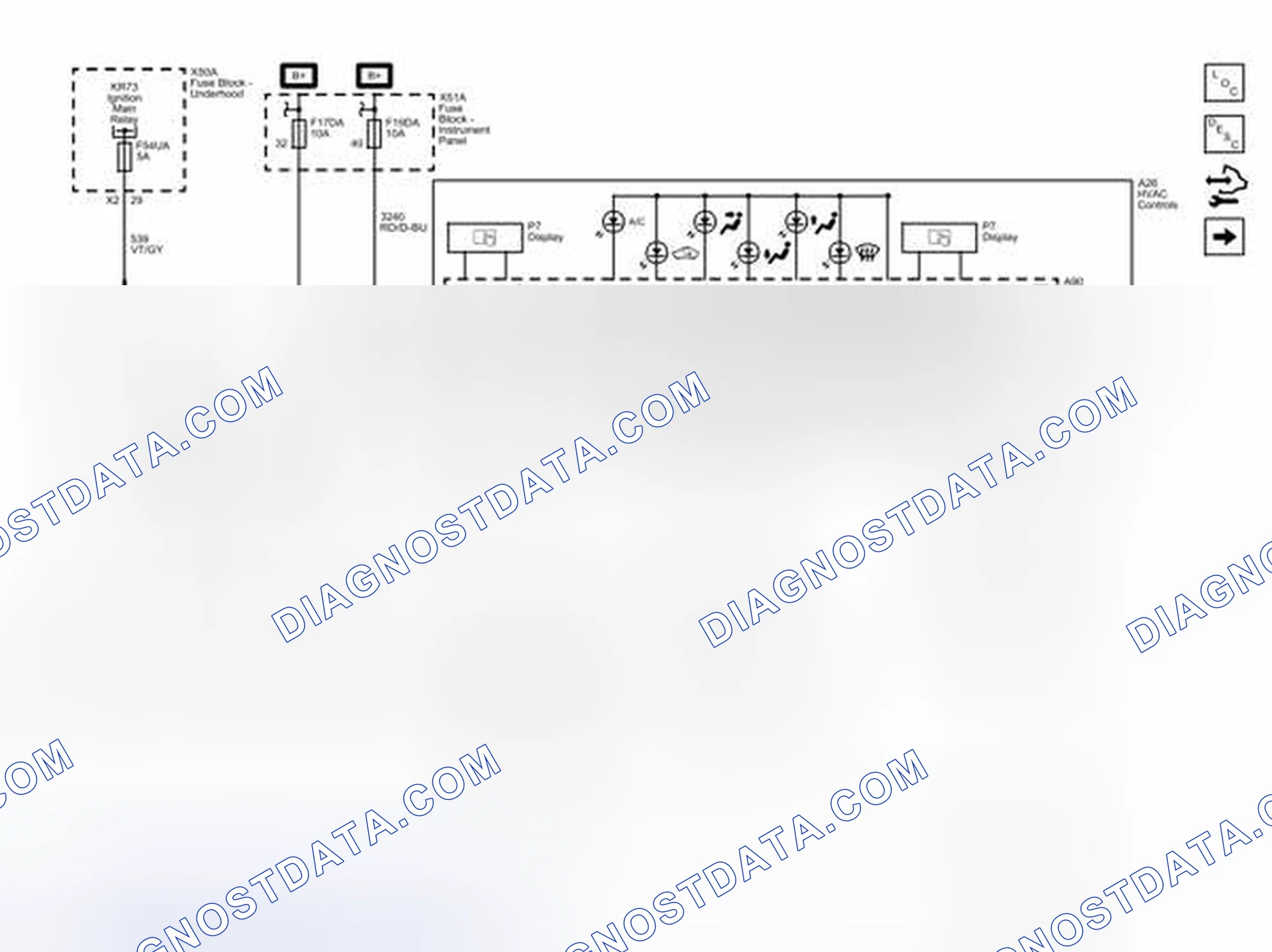 Scheme 55: Power, Ground, Controls, and Serial Data