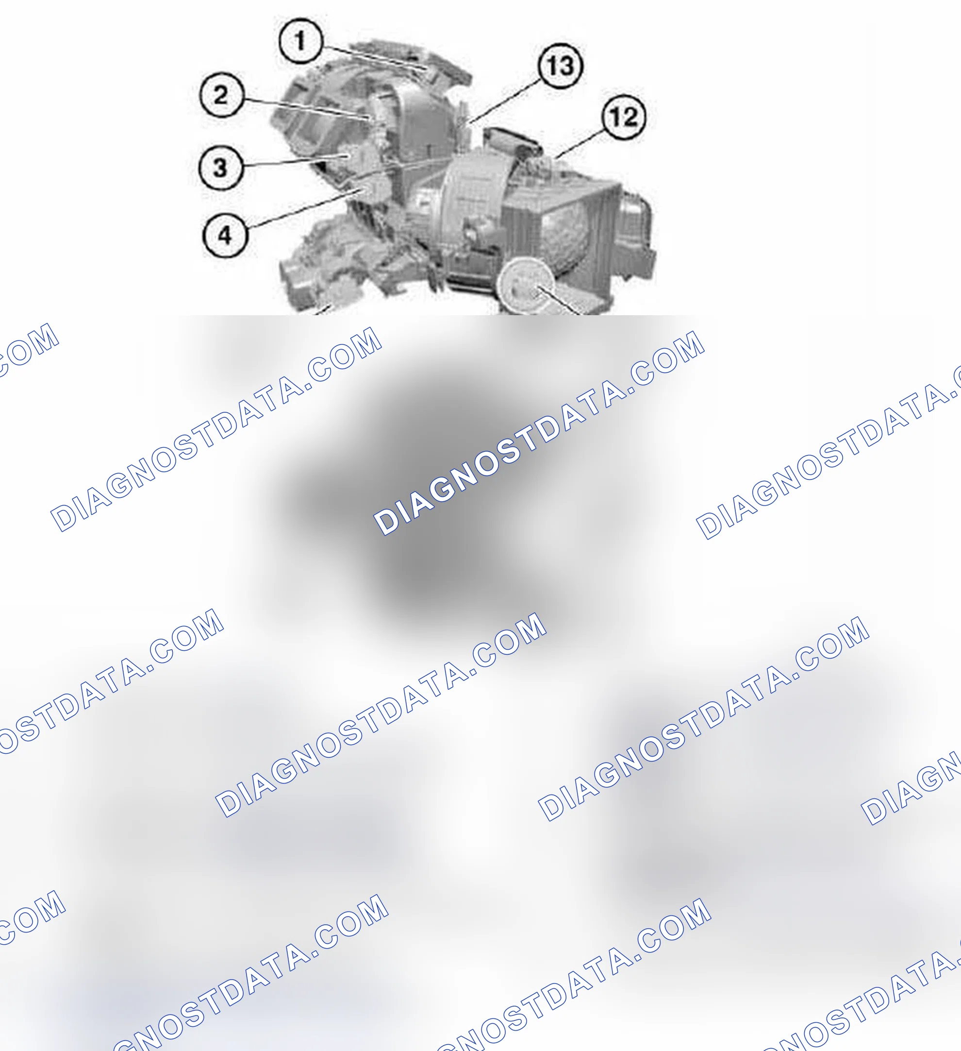 Scheme 1: 64 11 ... OVERVIEW OF HEATER/AIR CONDITIONER SERVOMOTORS