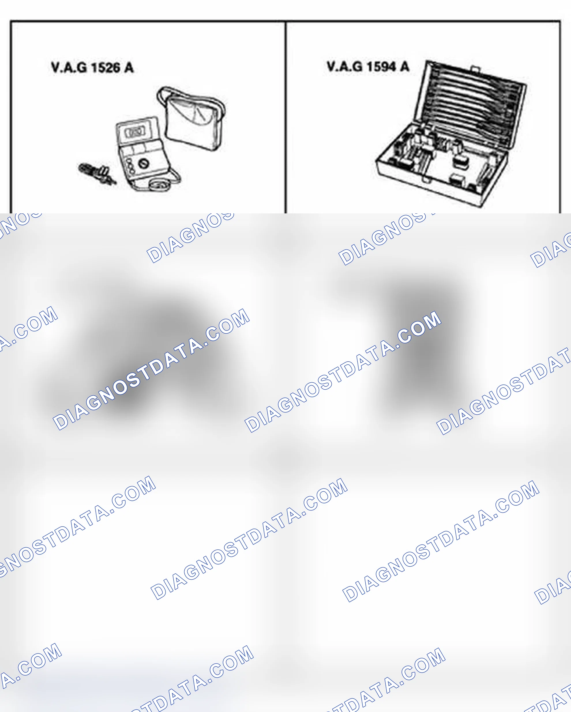 Scheme 170: Special tools and equipment