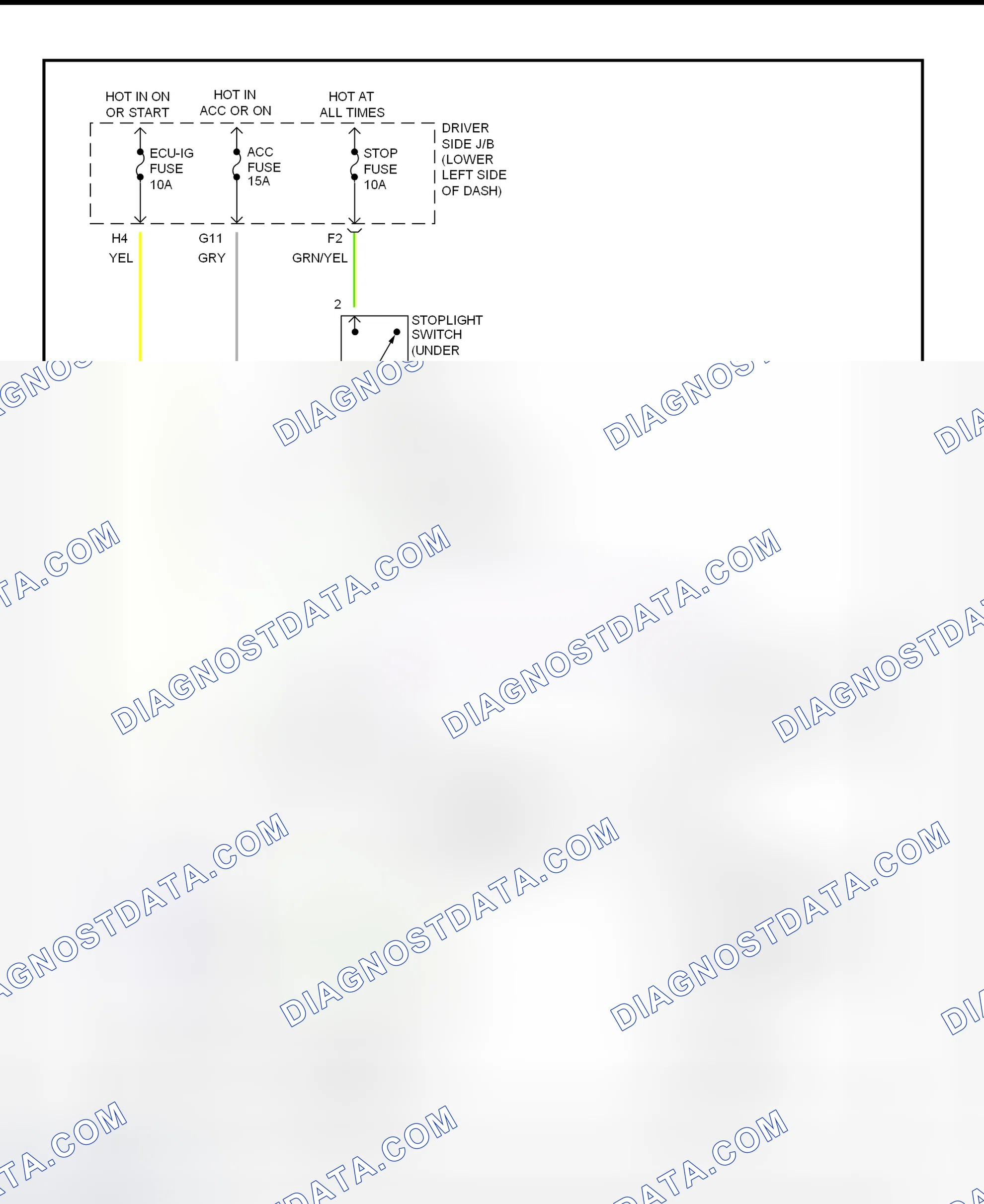 Scheme 329: Shift Interlock System Wiring Diagram (2002 - Toyota 4Runner)