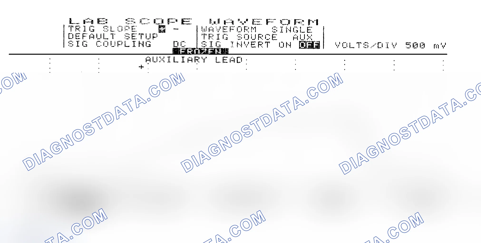 Scheme 14: Single Injector w/Excessive Current Flow - Current Pattern