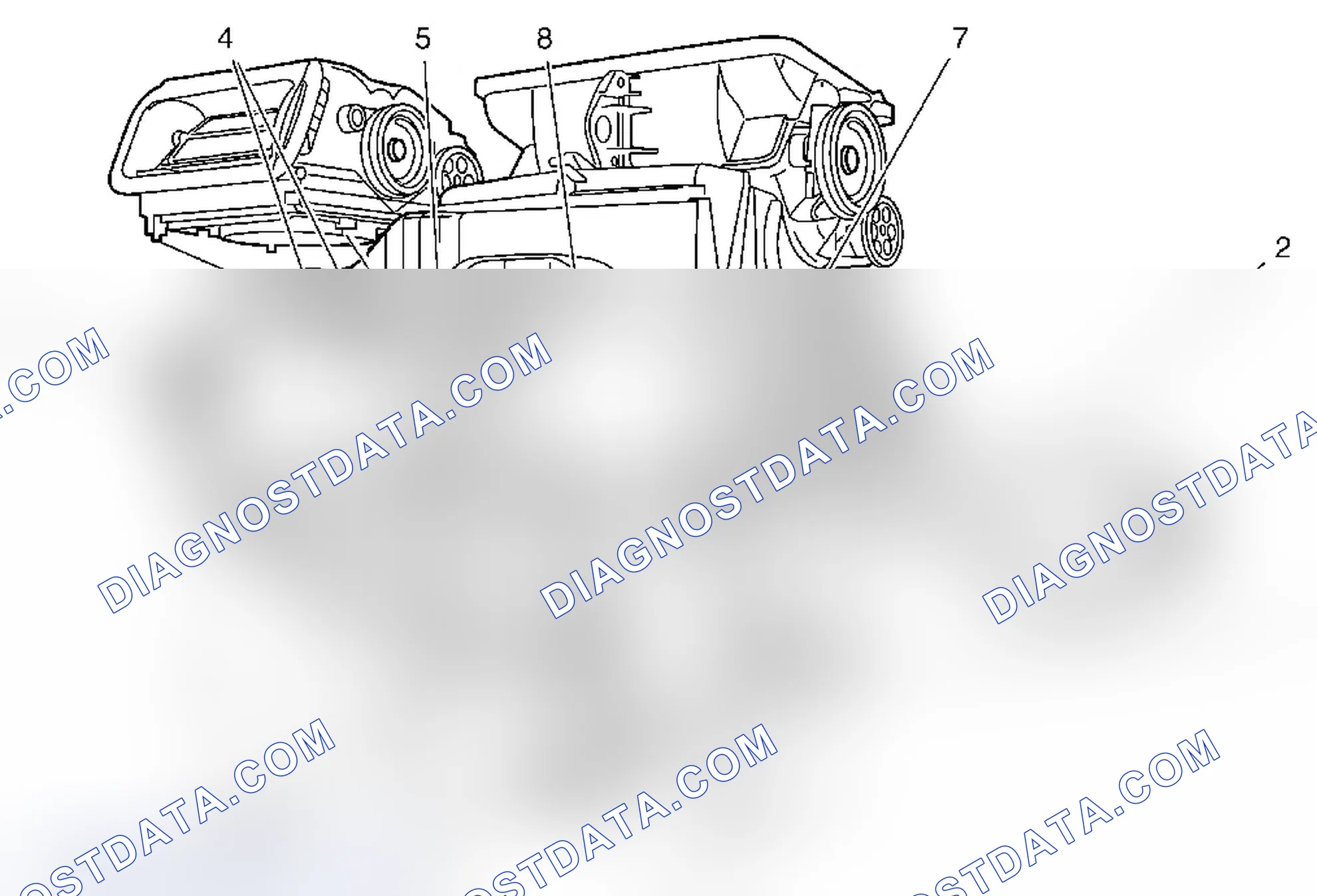 Scheme 15: Air Conditioning Evaporator Core Replacement