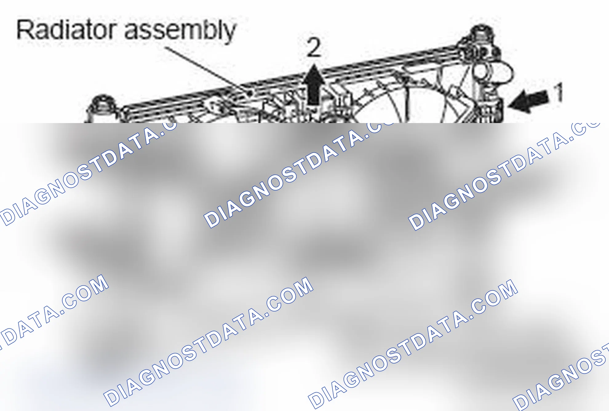 Scheme 38: << B >> FAN, FAN MOTOR AND FAN SHROUD ASSEMBLY REMOVAL