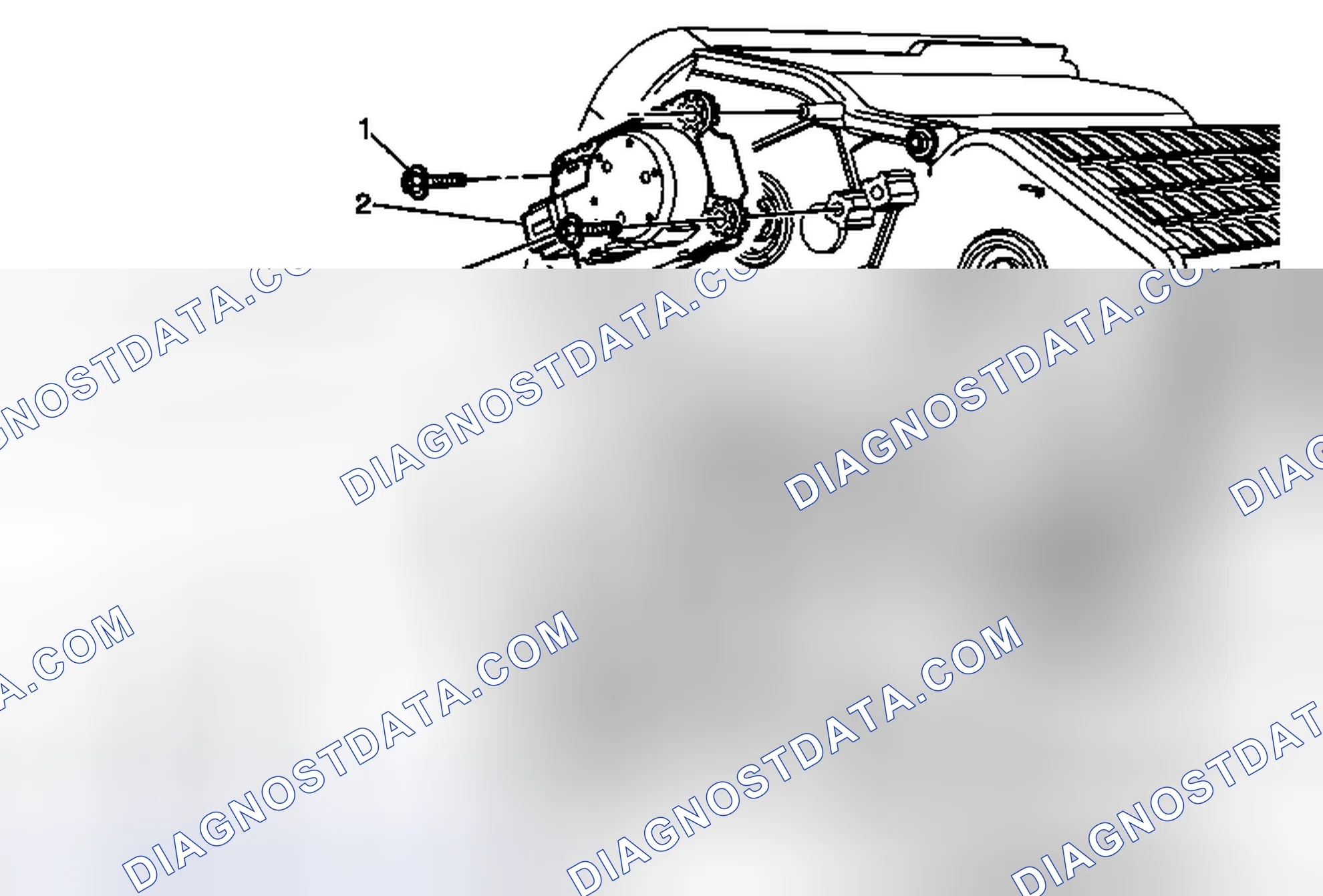 Scheme 55: Air Inlet Valve Actuator Replacement - Left Side