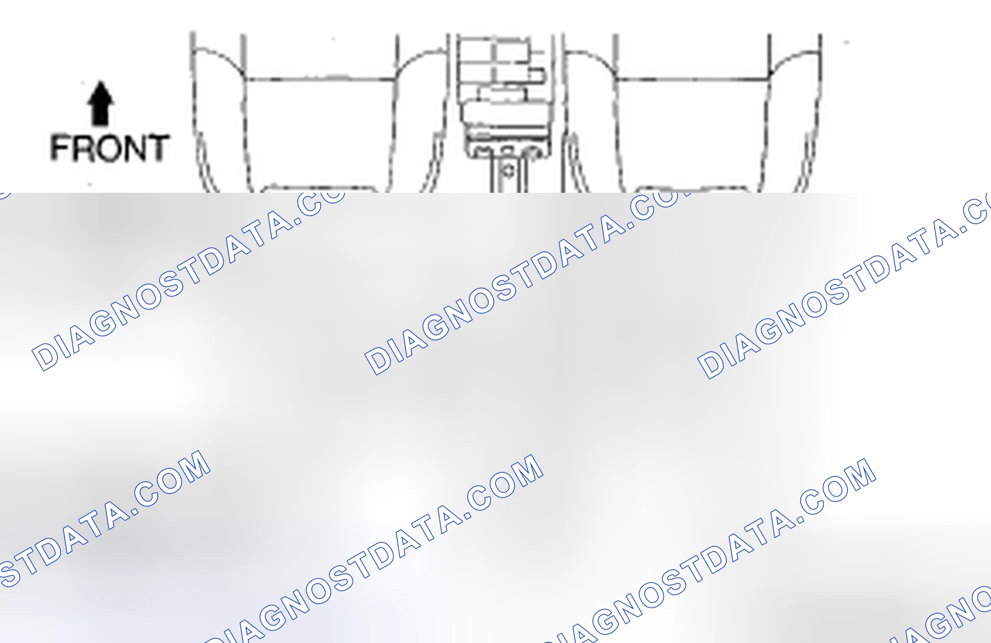 Scheme 25: When removing the rear heater duct No. 3 only