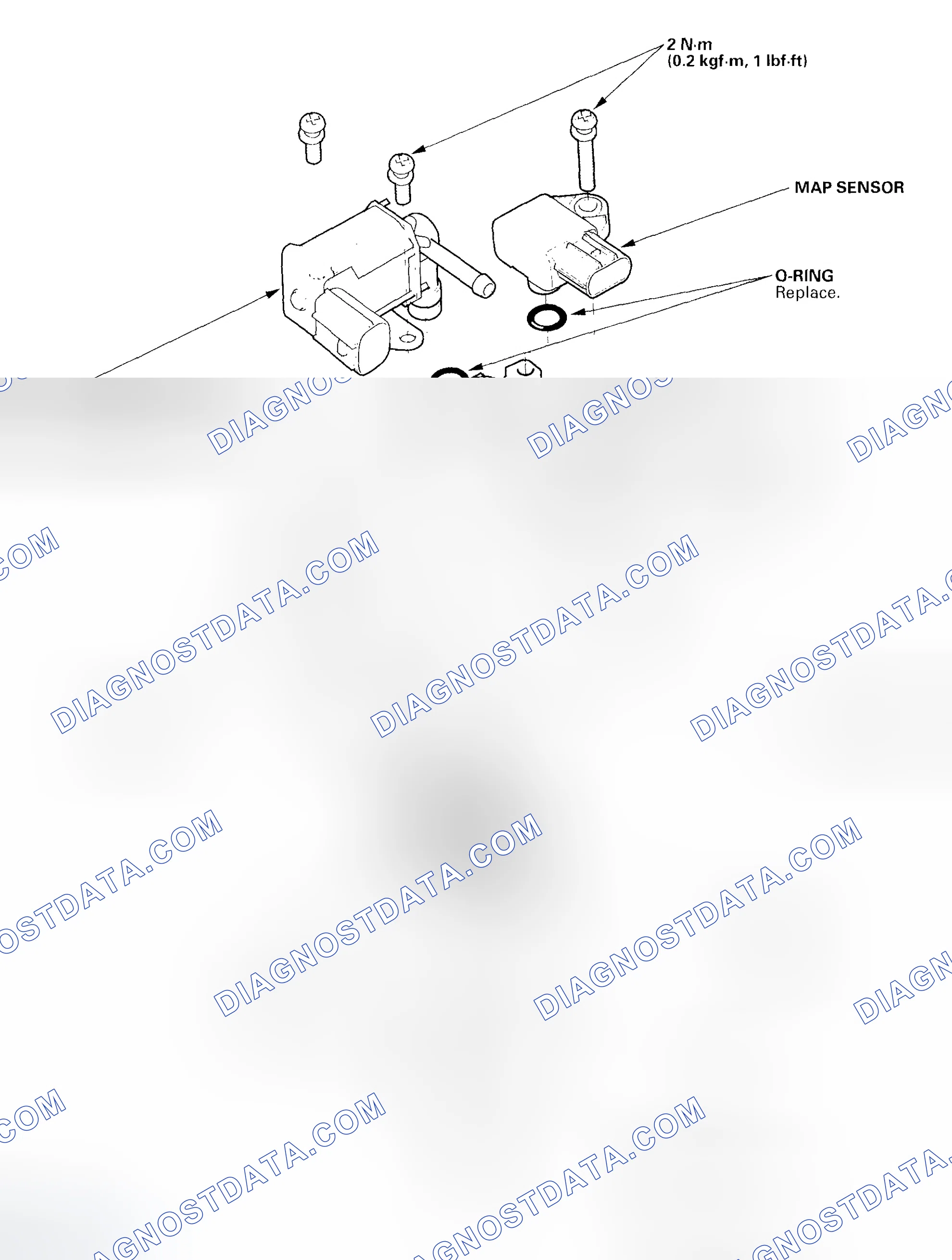 Scheme 218: Throttle Body Disassembly/Reassembly