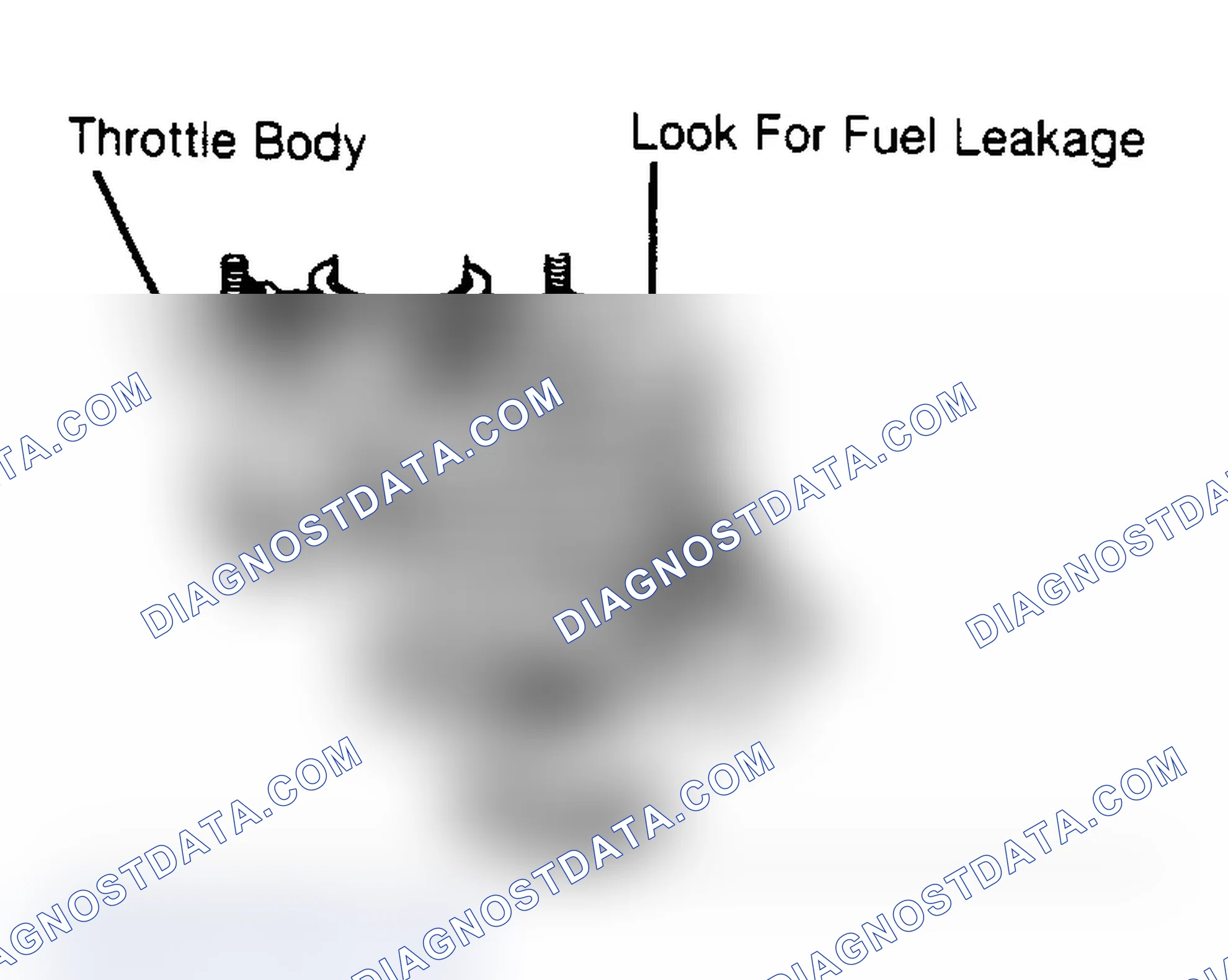 Scheme 155: DR34 (3 of 4) - Checking Throttle Body For Leakage