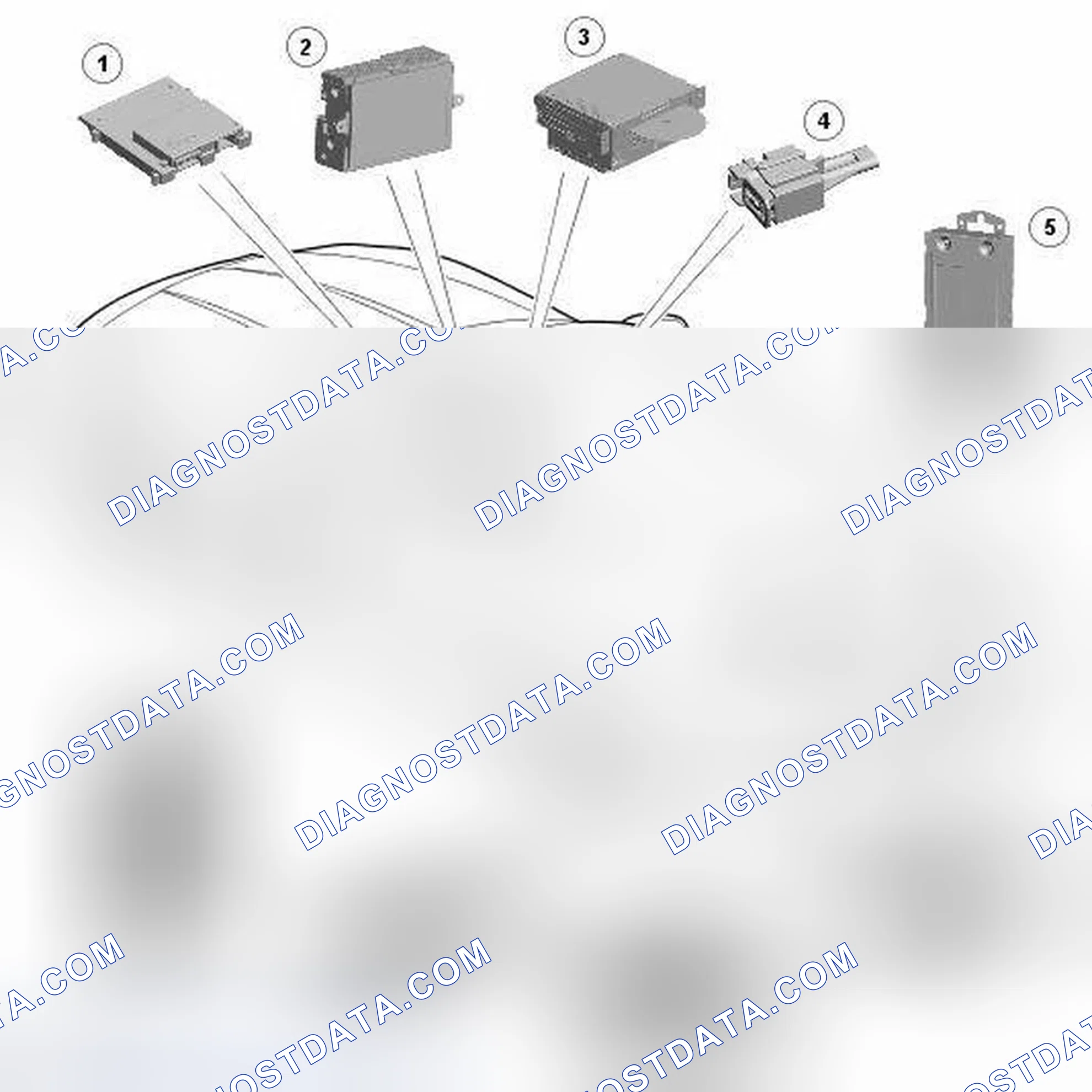 Scheme 1: COMPONENT LOCATION - MOST BUS