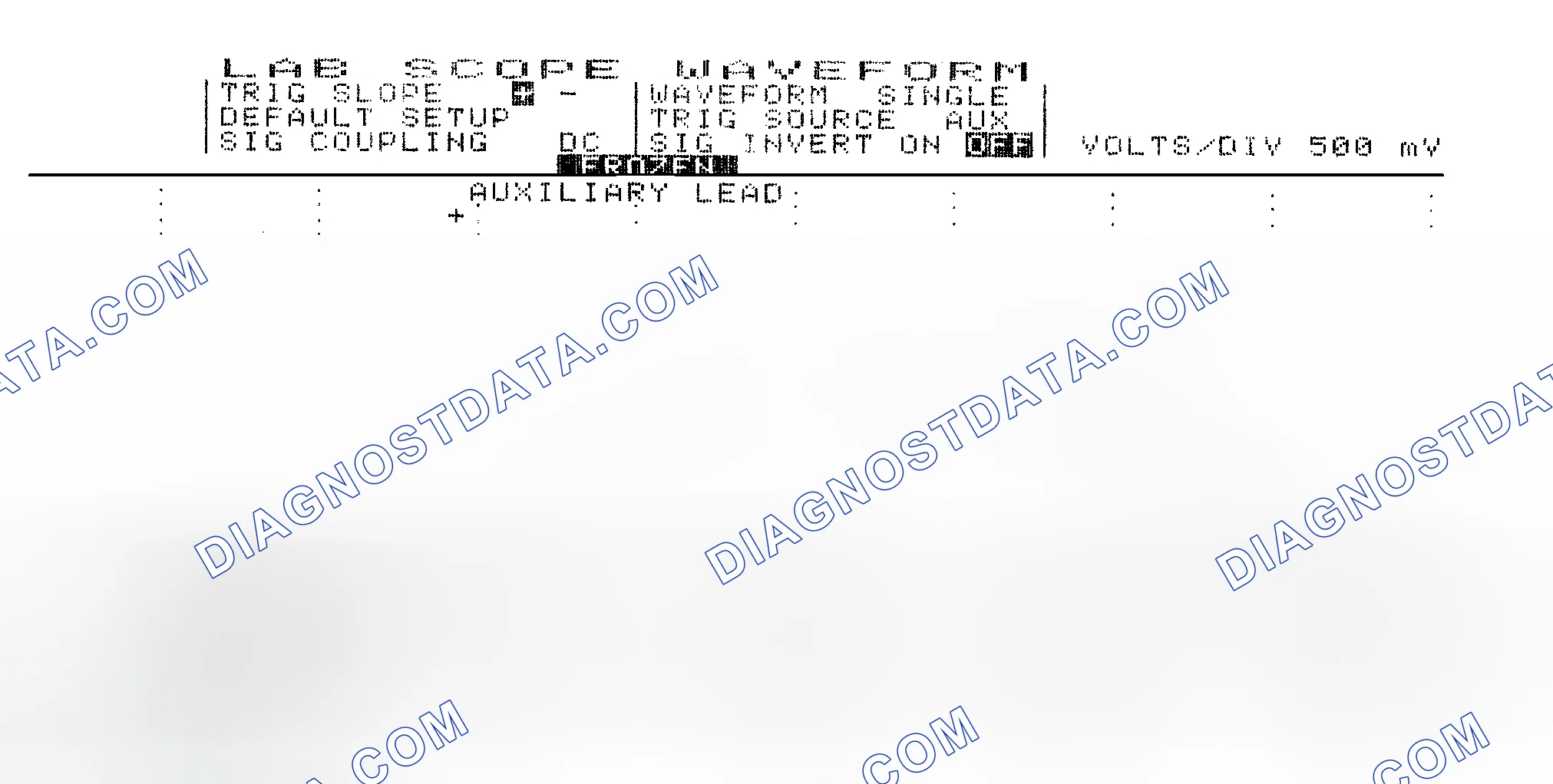 Scheme 14: Single Injector w/Excessive Current Flow - Current Pattern