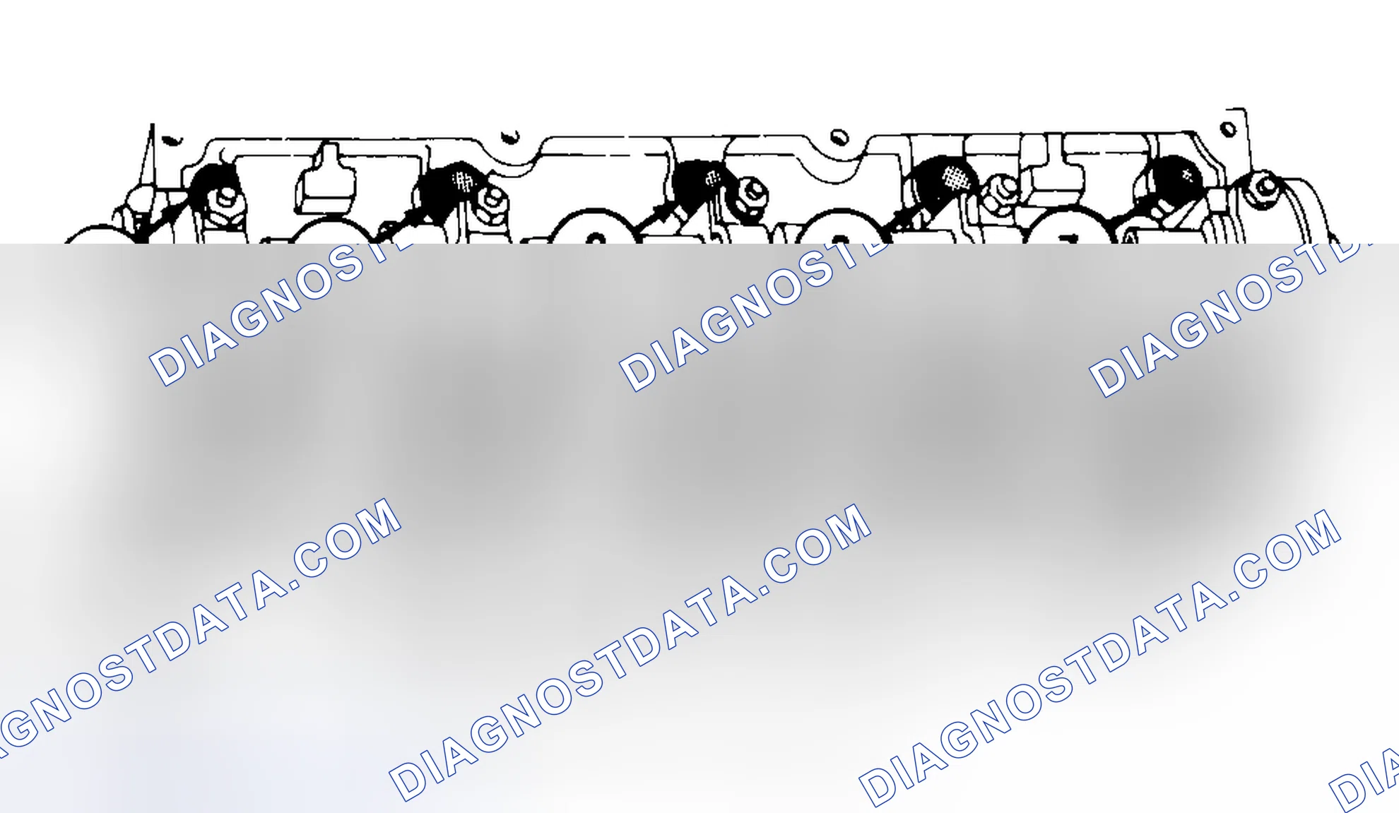 Scheme 7: Typical Cylinder Head Tightening or Loosening Sequence