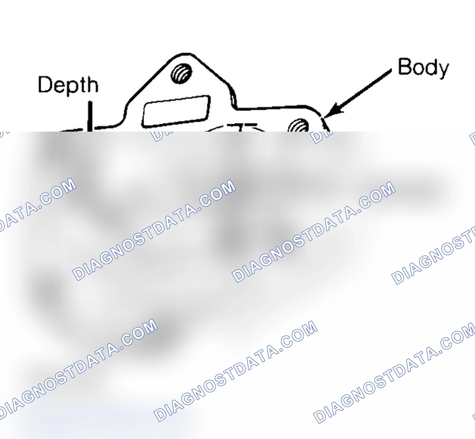 Scheme 35: Measuring Oil Pump Gear Cavity