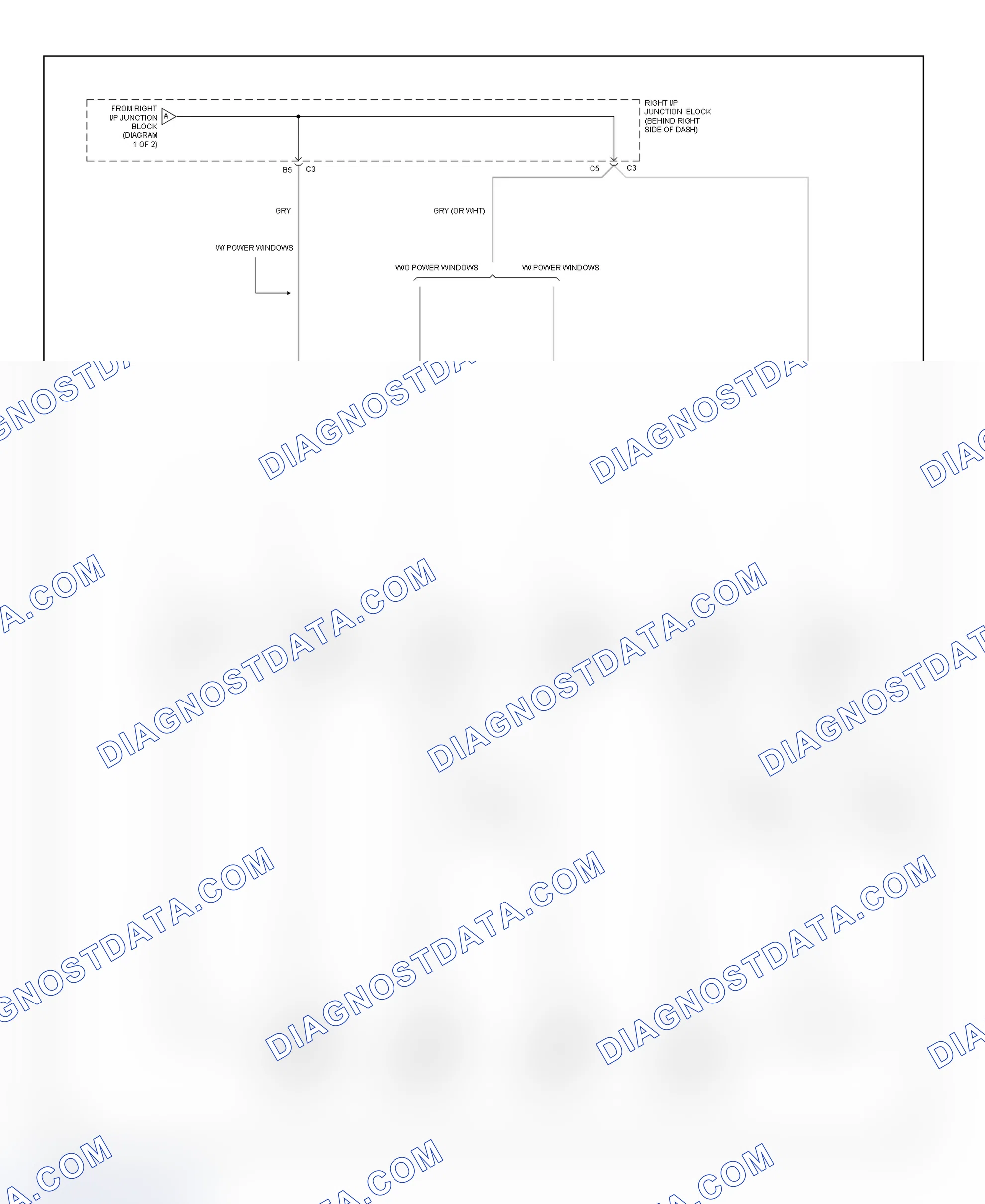 Scheme 3: Illumination/Interior Lights Wiring Diagram (Alero - 3 Of 3)