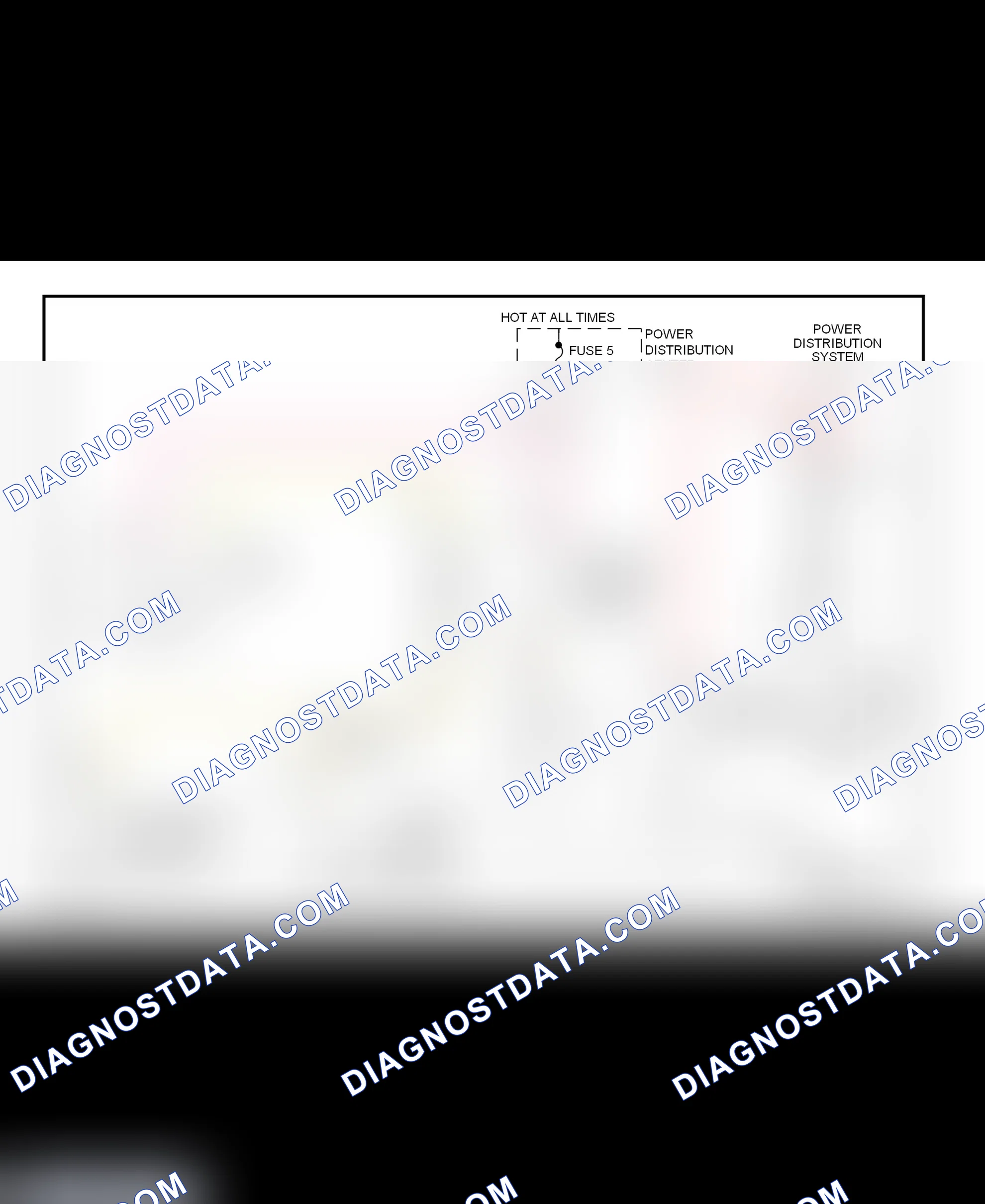 Fig. 11: Starting System Wiring Diagram (Ram Van & Ram Wagon)