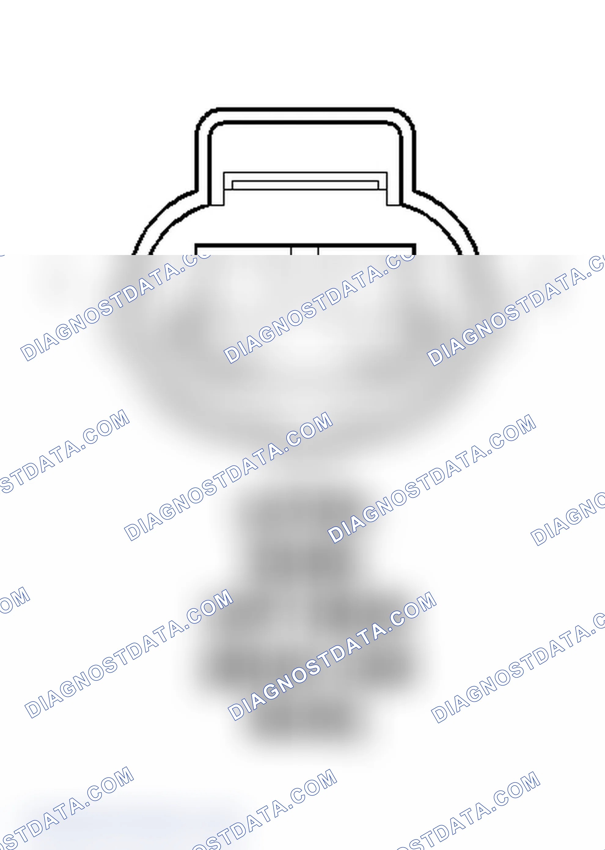 Scheme 31: Left Rear Door Latch (Quad Cab Base) Connector End View