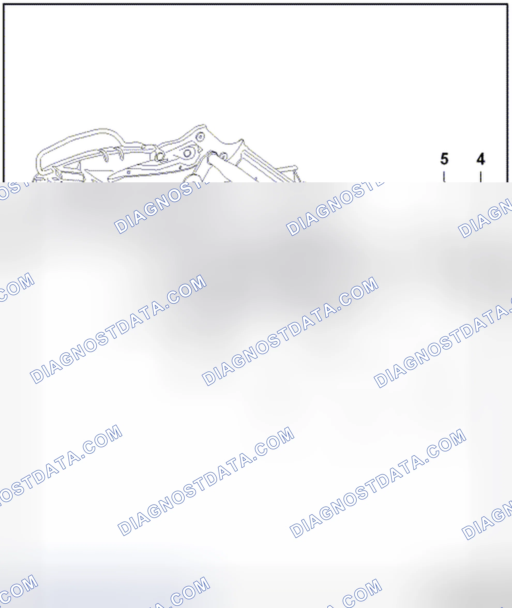 Scheme 107: POWER SEAT BRACKET AND SUPPORT