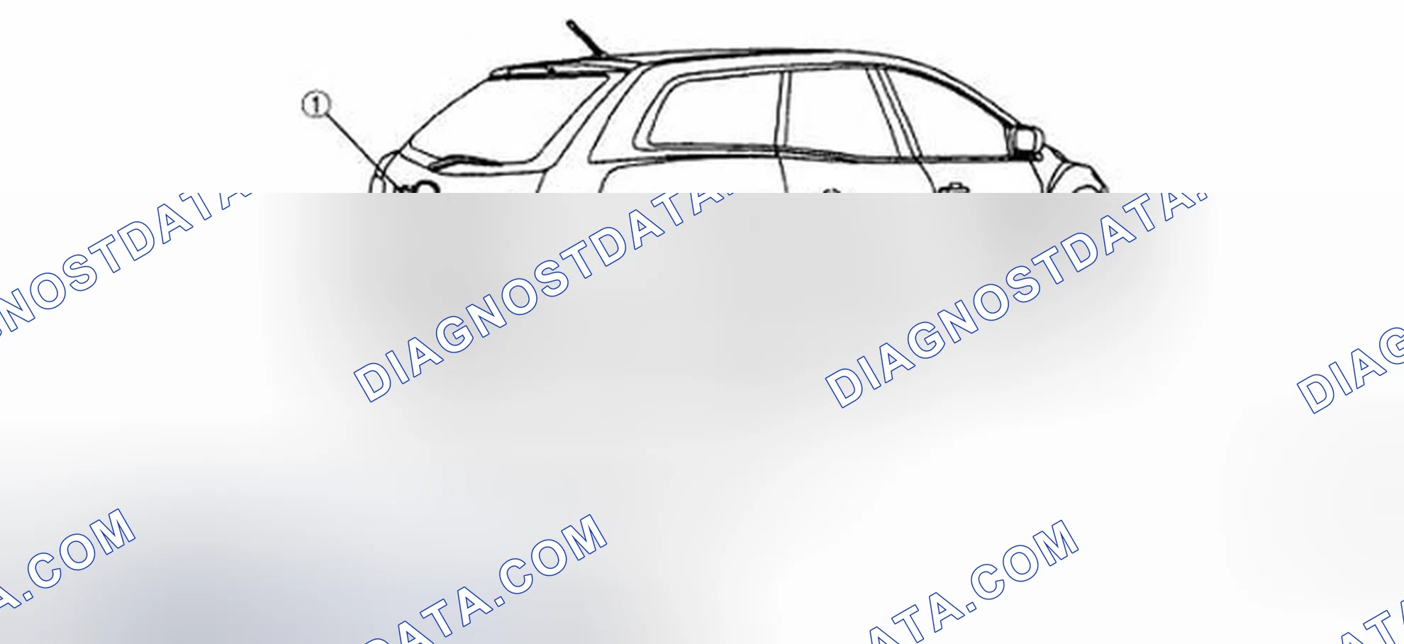 Scheme 22: Rear view monitor