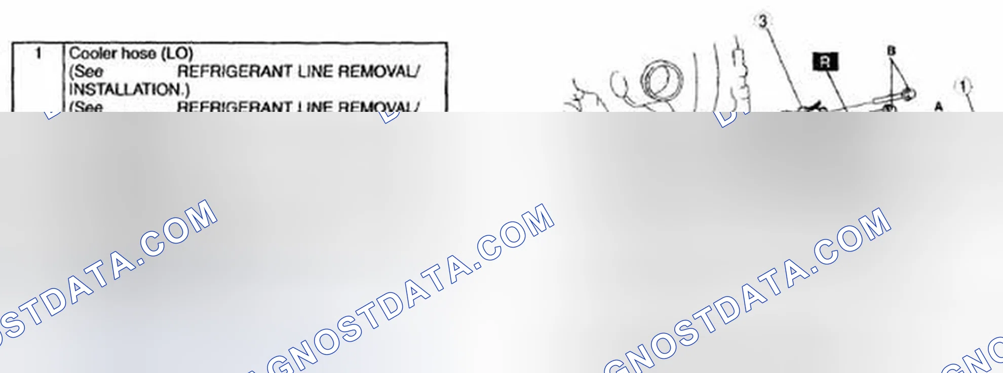 Scheme 55: A/C COMPRESSOR REMOVAL/INSTALLATION