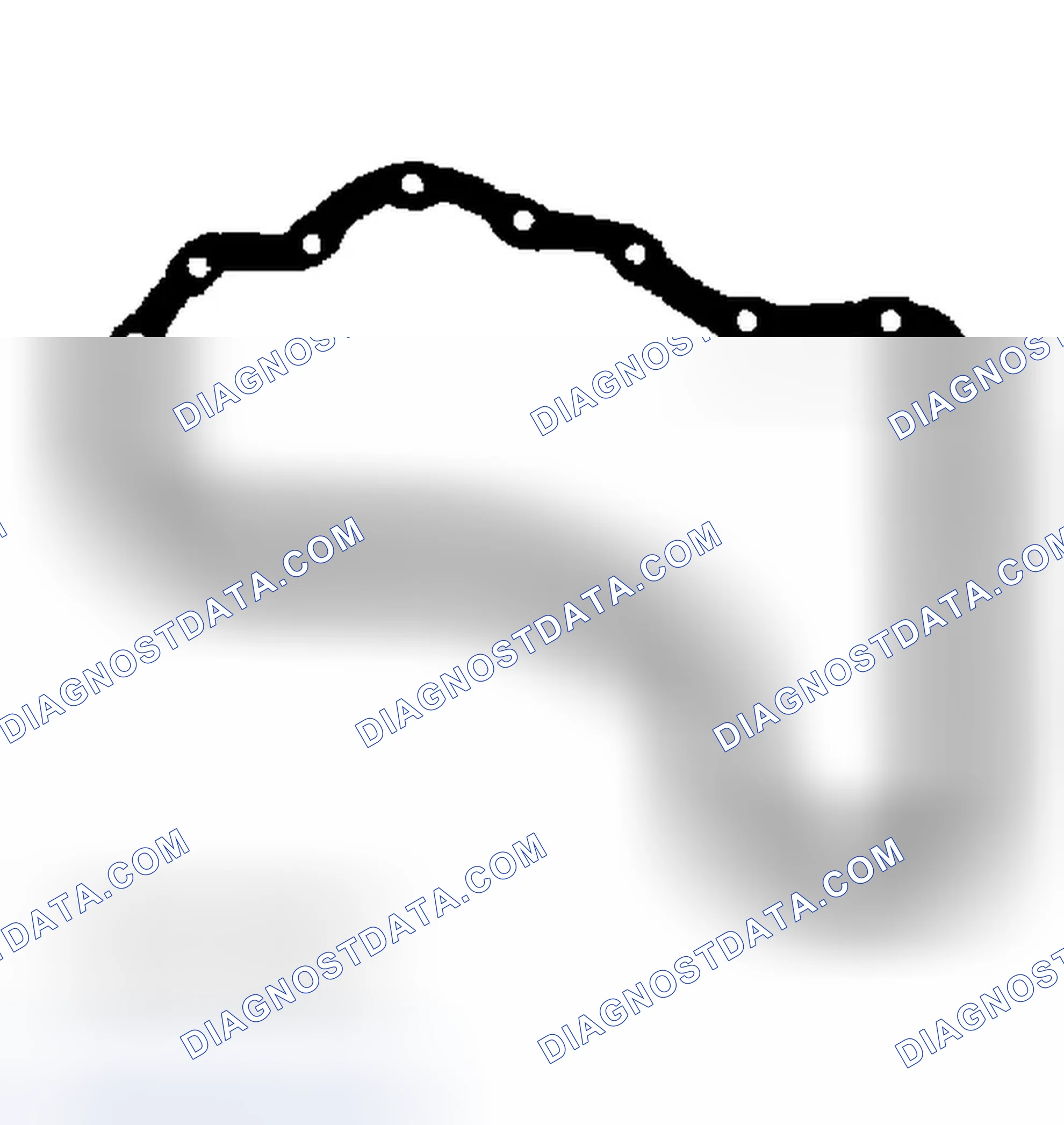 Scheme 6: Identifying Oil Pan Gasket (AX4N)