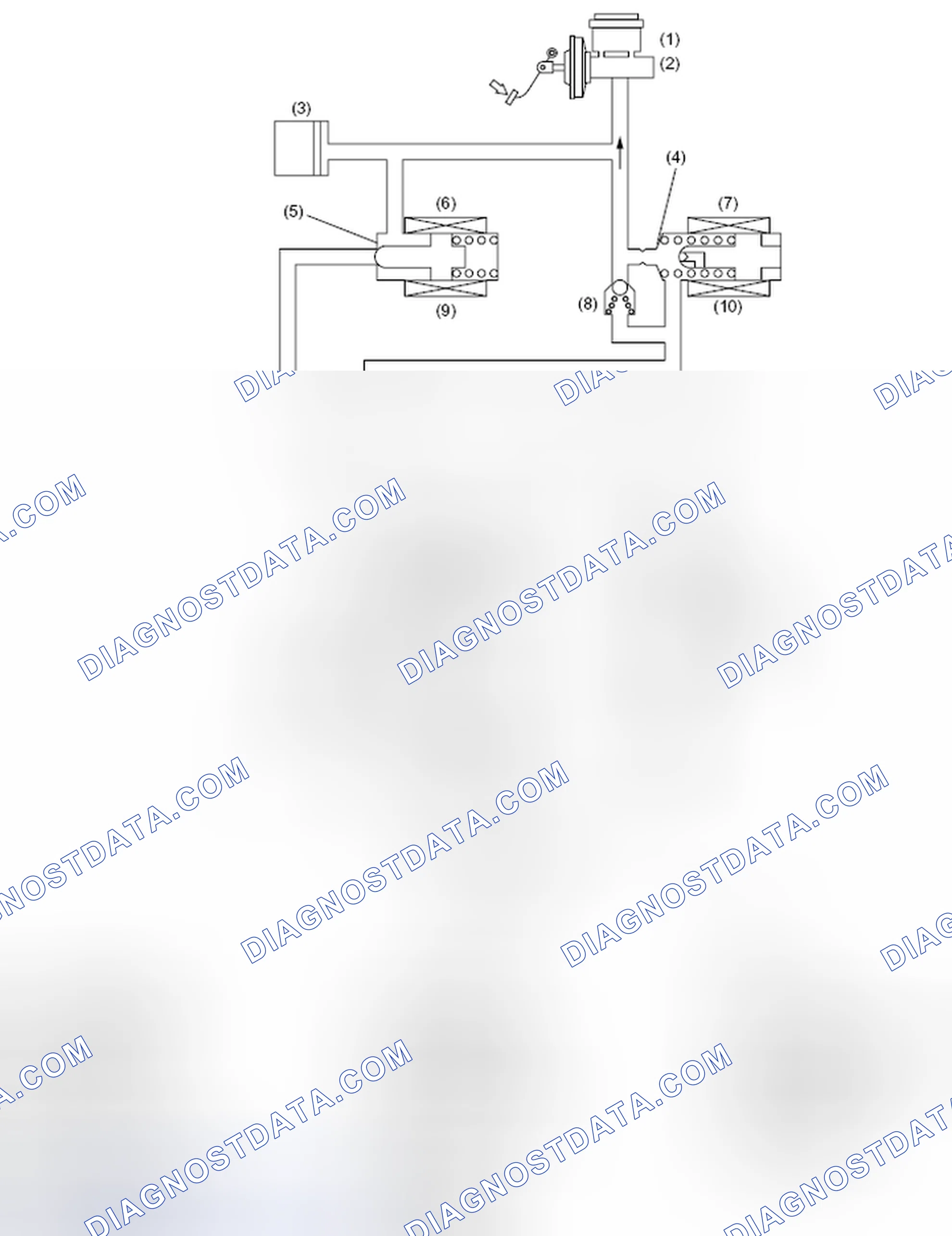 Scheme 22: PRESSURE "HOLD" CONTROL WITH BRAKE PEDAL DEPRESSED