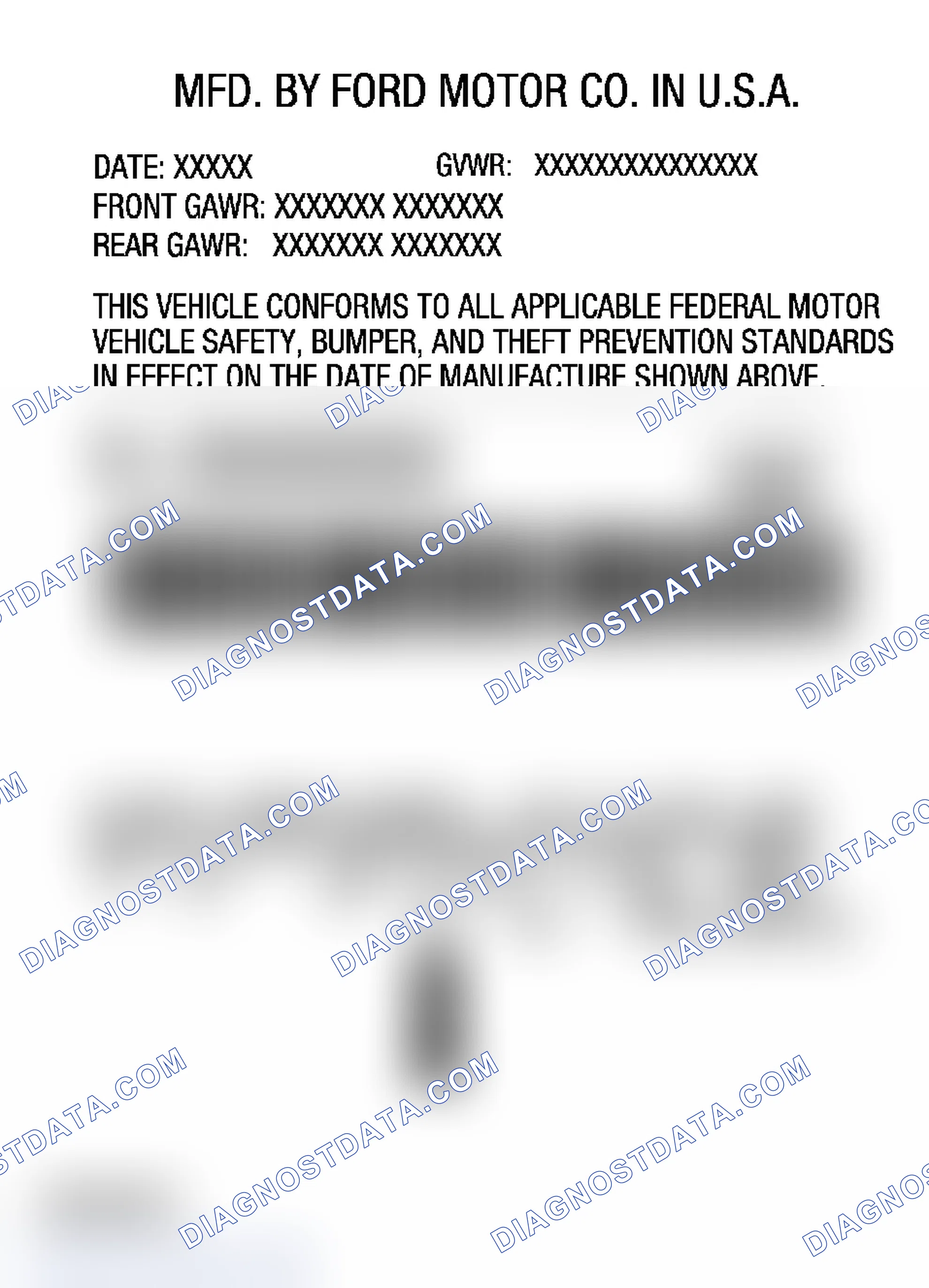 Scheme 27: Radio Codes - Ford Five Hundred, Mercury Montego