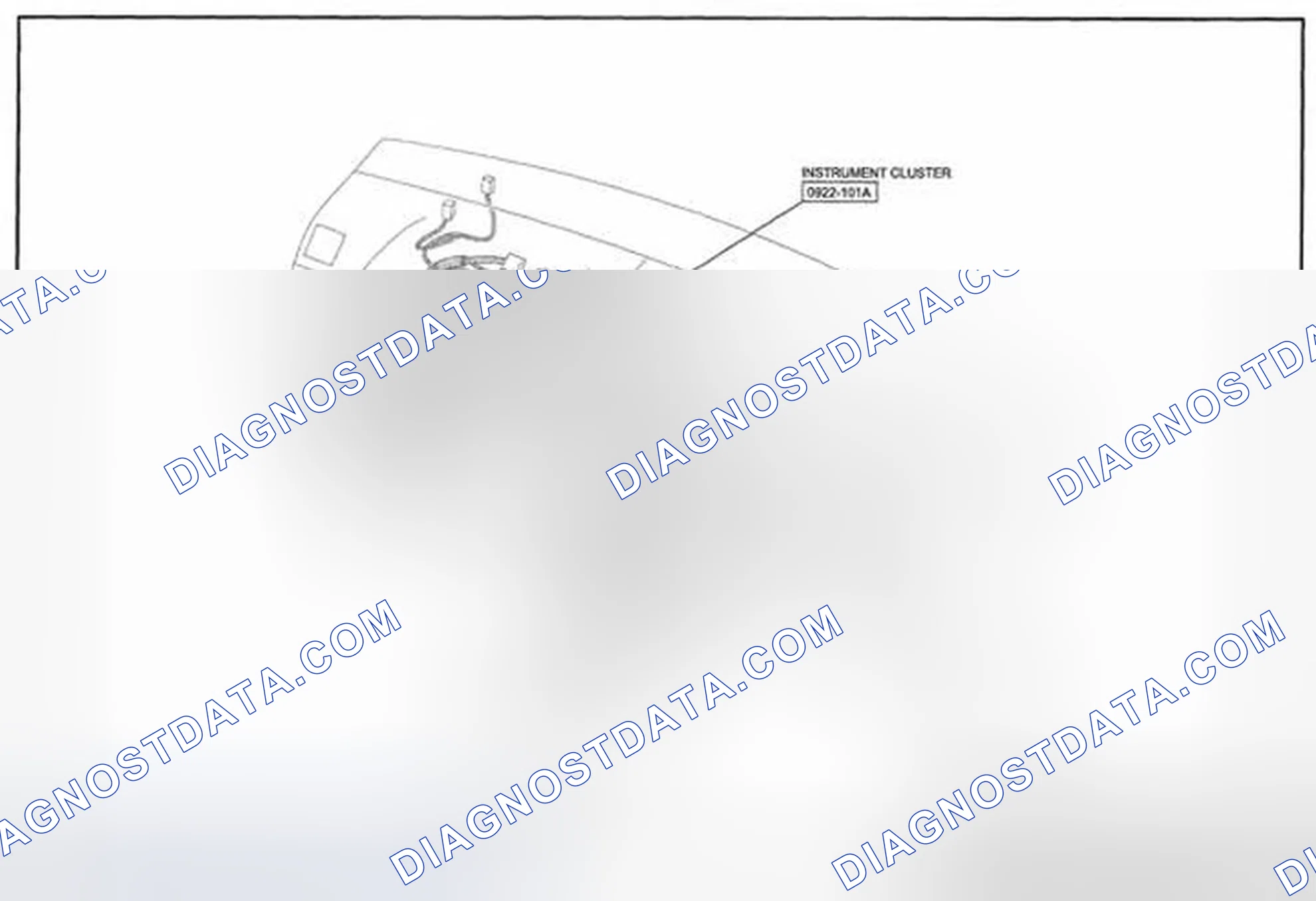 Scheme 347: Instrument Cluster System Wiring Diagram - 0922-1g (2 Of 2)