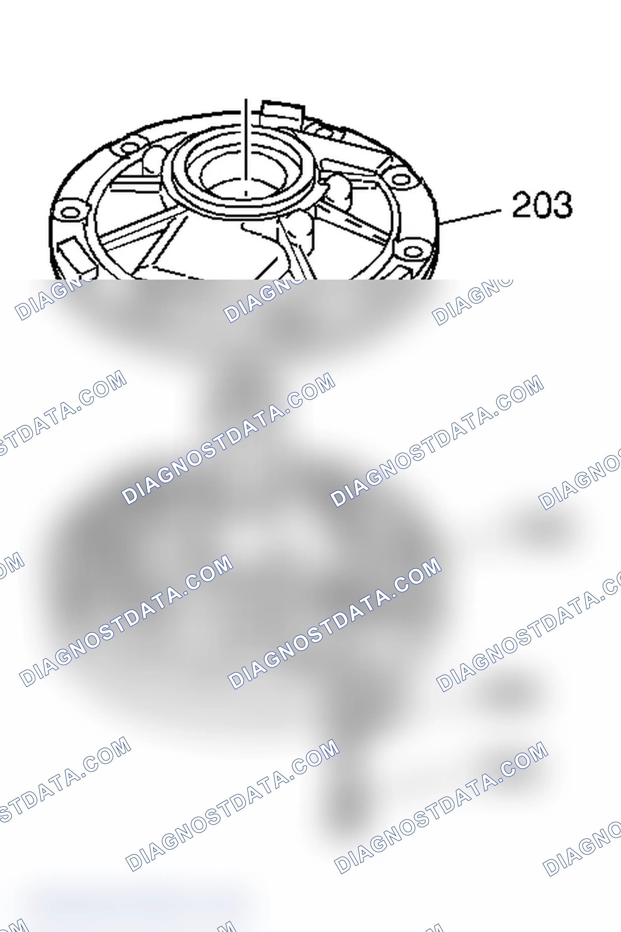 Scheme 694: Transmission Oil Pump Disassemble