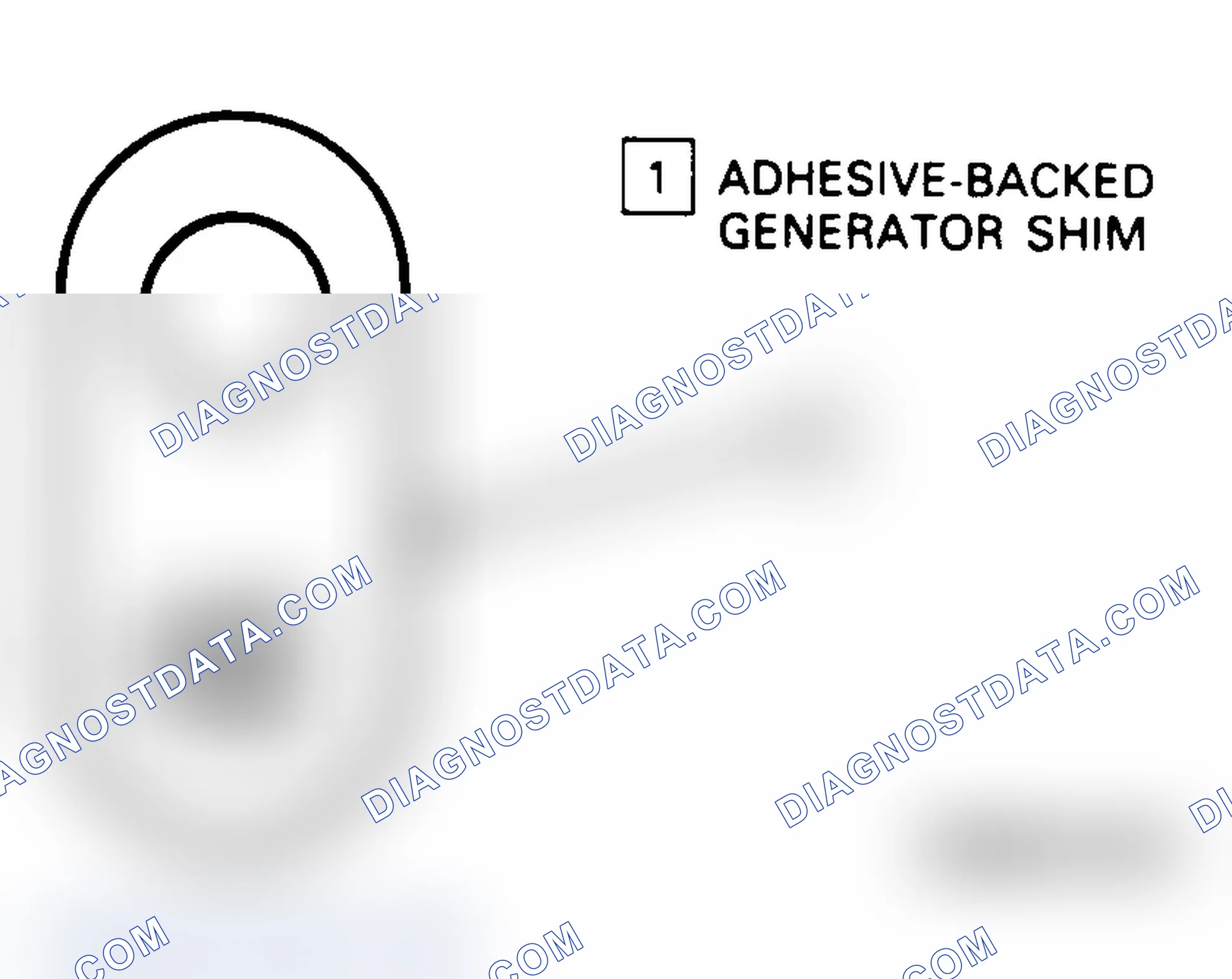 Scheme 4: Alternator Shim (3.4L A/T & M/T)