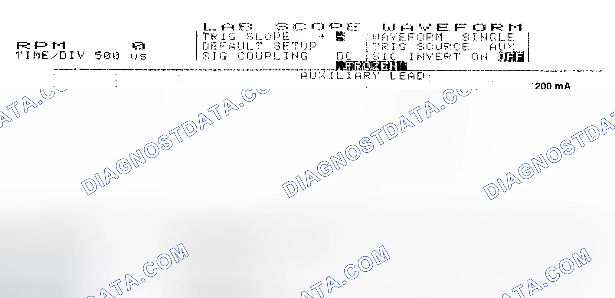 Scheme 17: Single Injector w/Normal Current Flow - Current Pattern