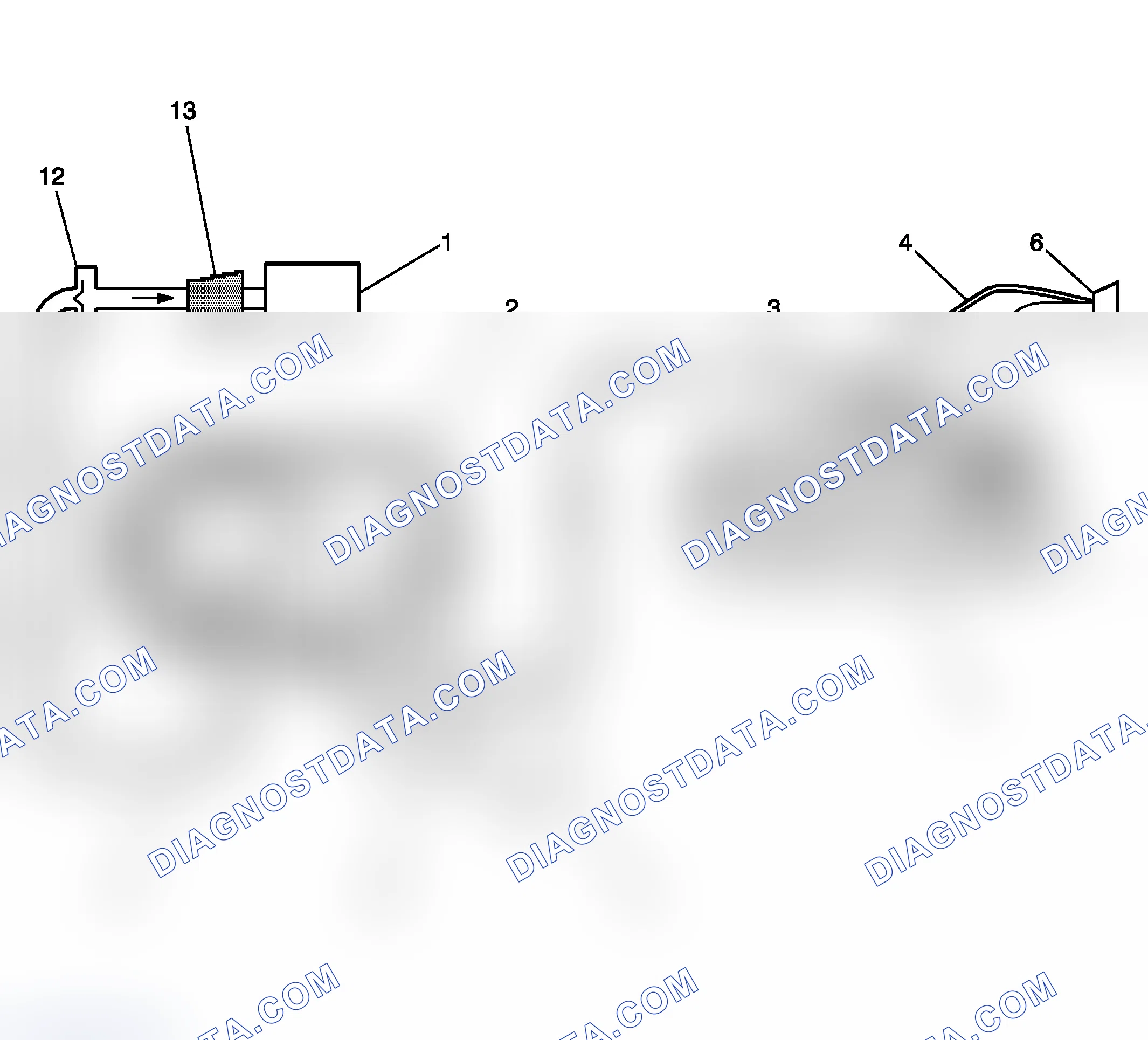 Scheme 12: Typical Evaporative Emission (EVAP) System Hose Routing Diagram