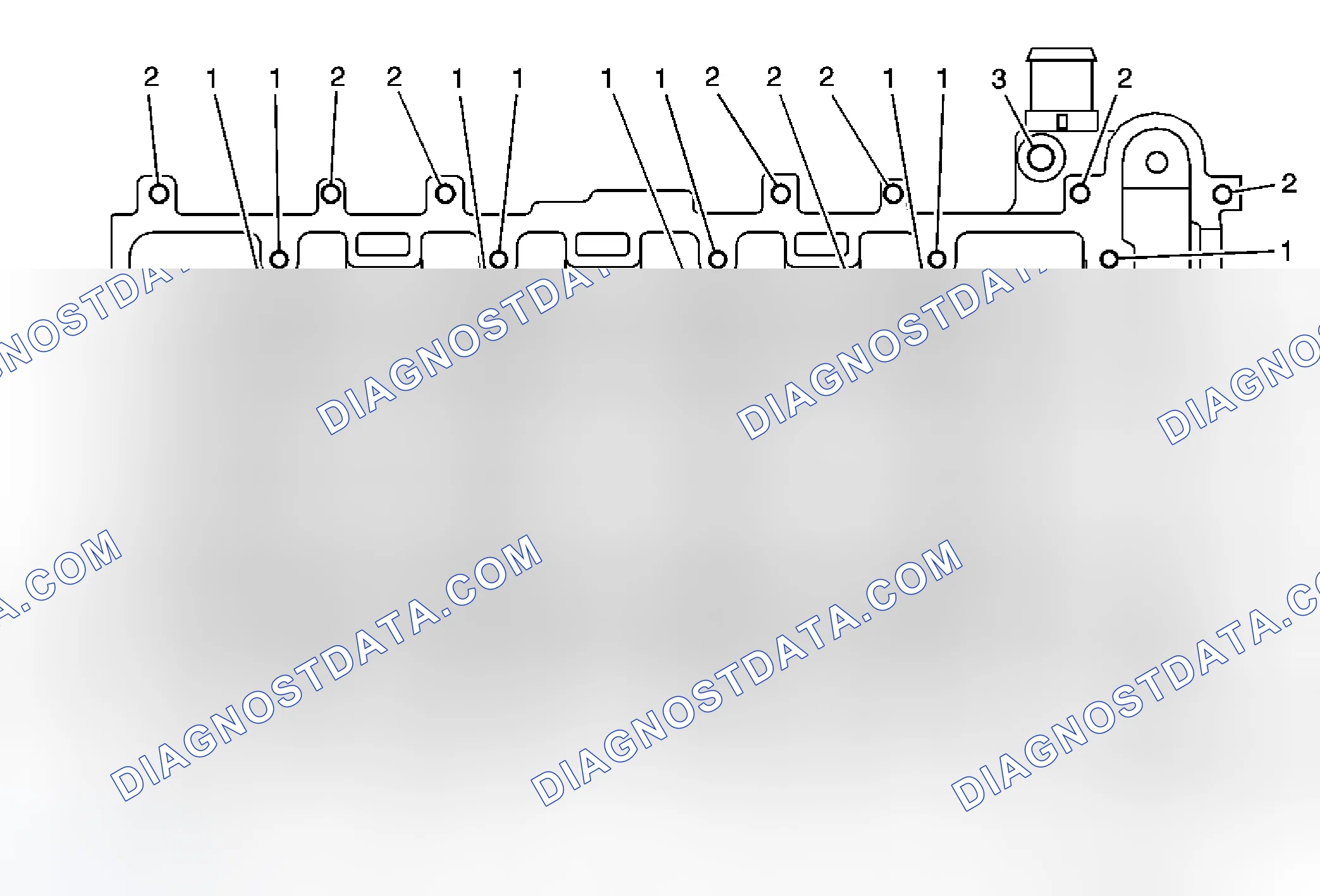 Scheme 47: Cylinder Head - Top View